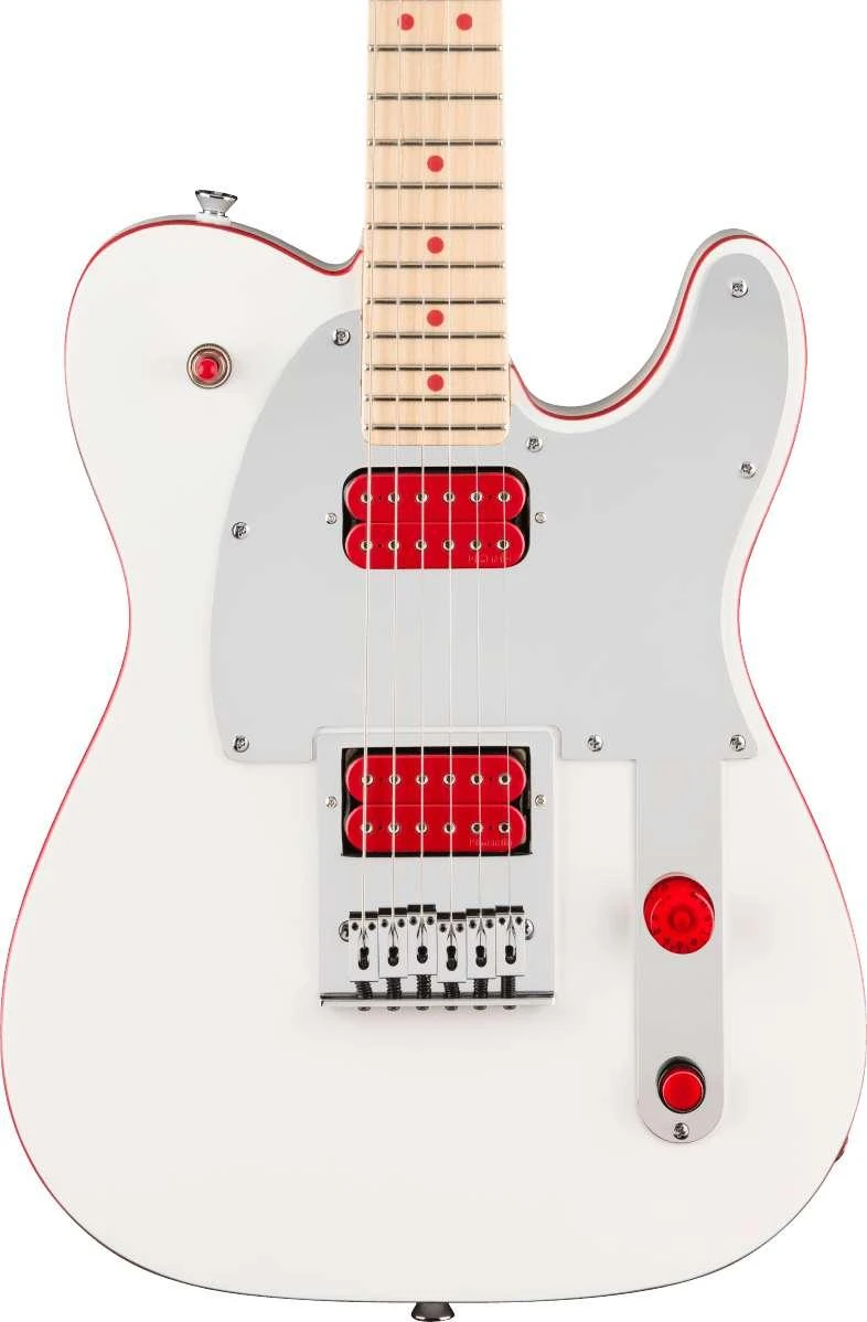 Fender John 5 Ghost Telecaster Electric Guitar in Arctic White - 0262310580-1.jpg