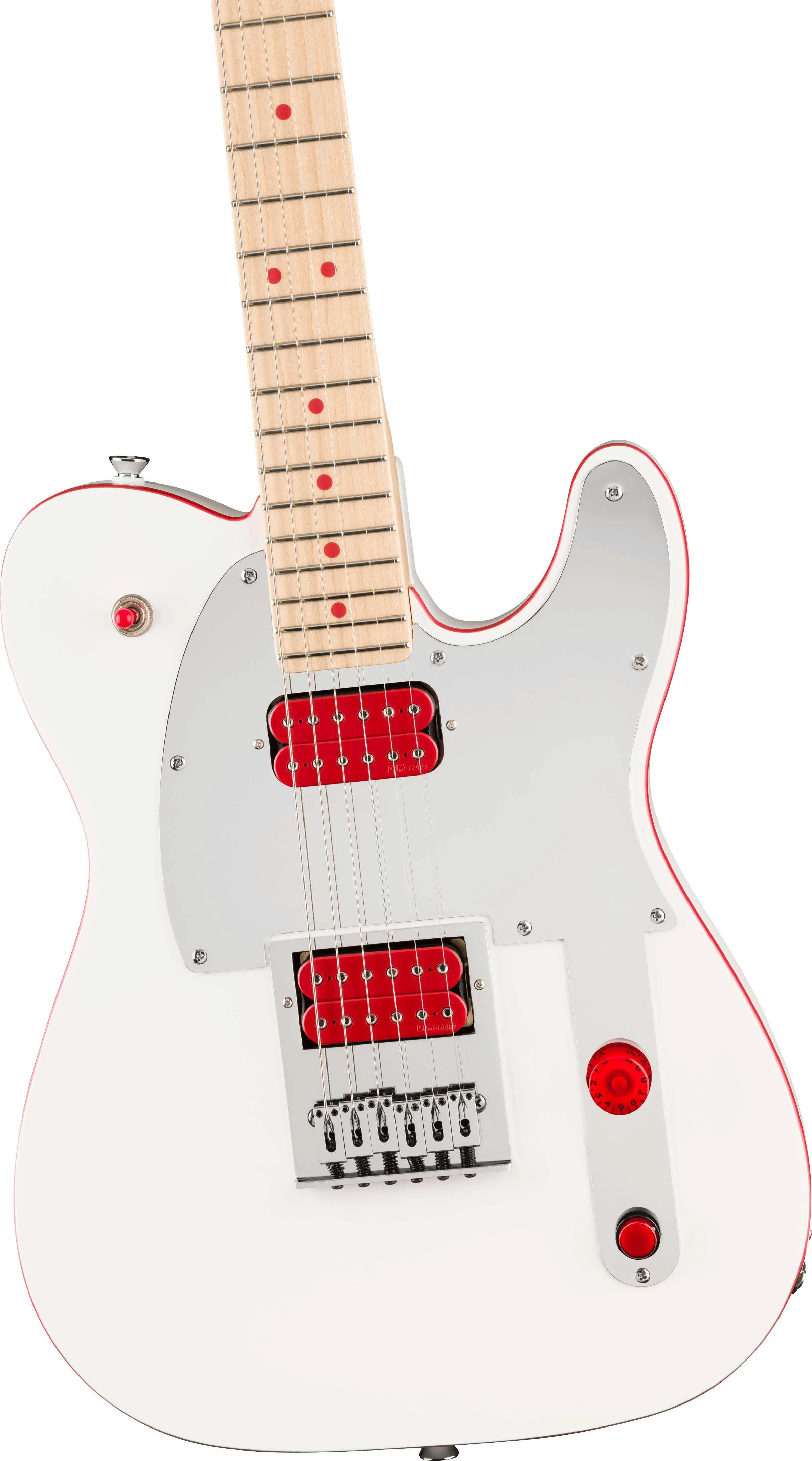 Fender John 5 Ghost Telecaster Electric Guitar in Arctic White - 0262310580-4.jpg