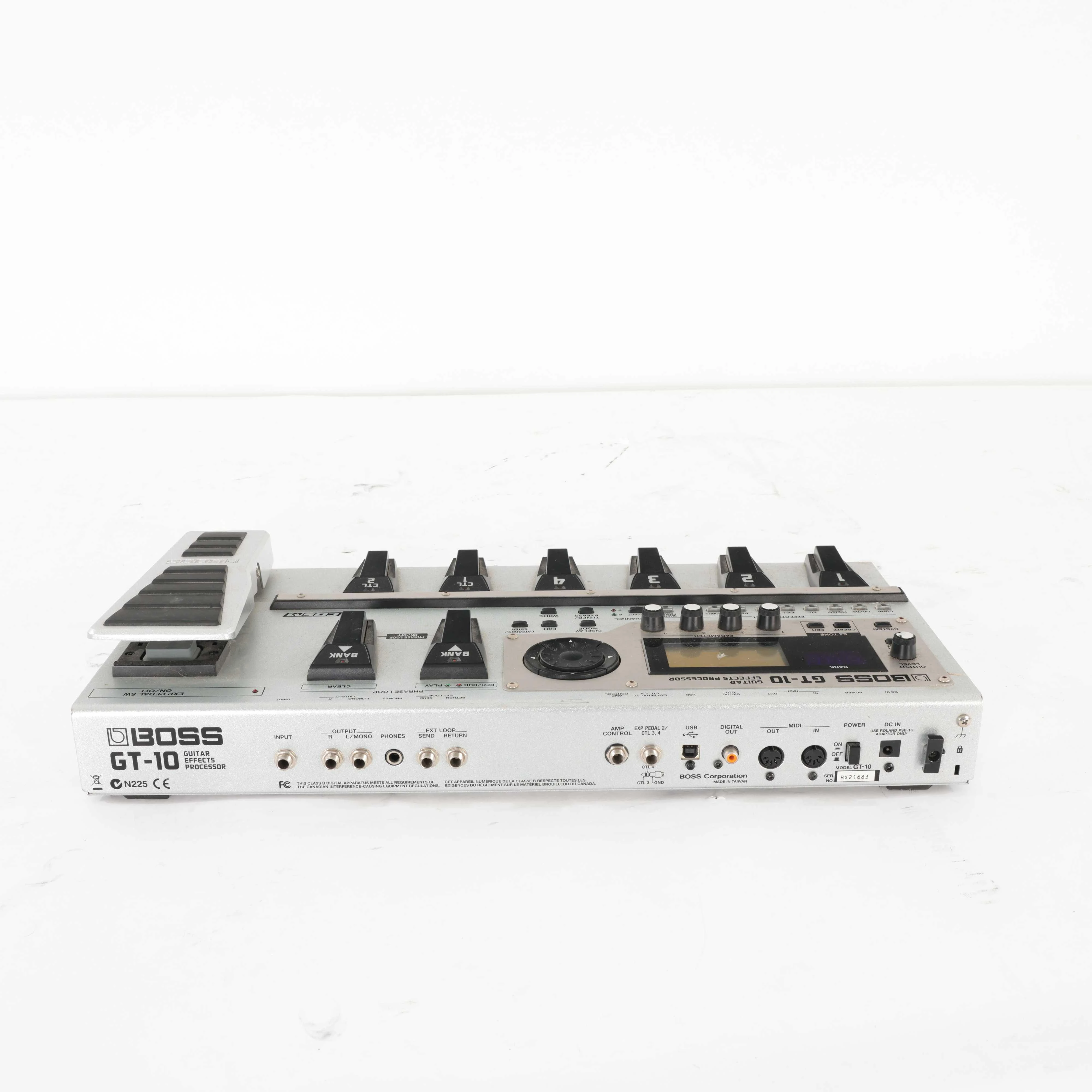 Second Hand Boss GT-10 Multi FX Pedal #171 - SH-91-0171 (5).jpg
