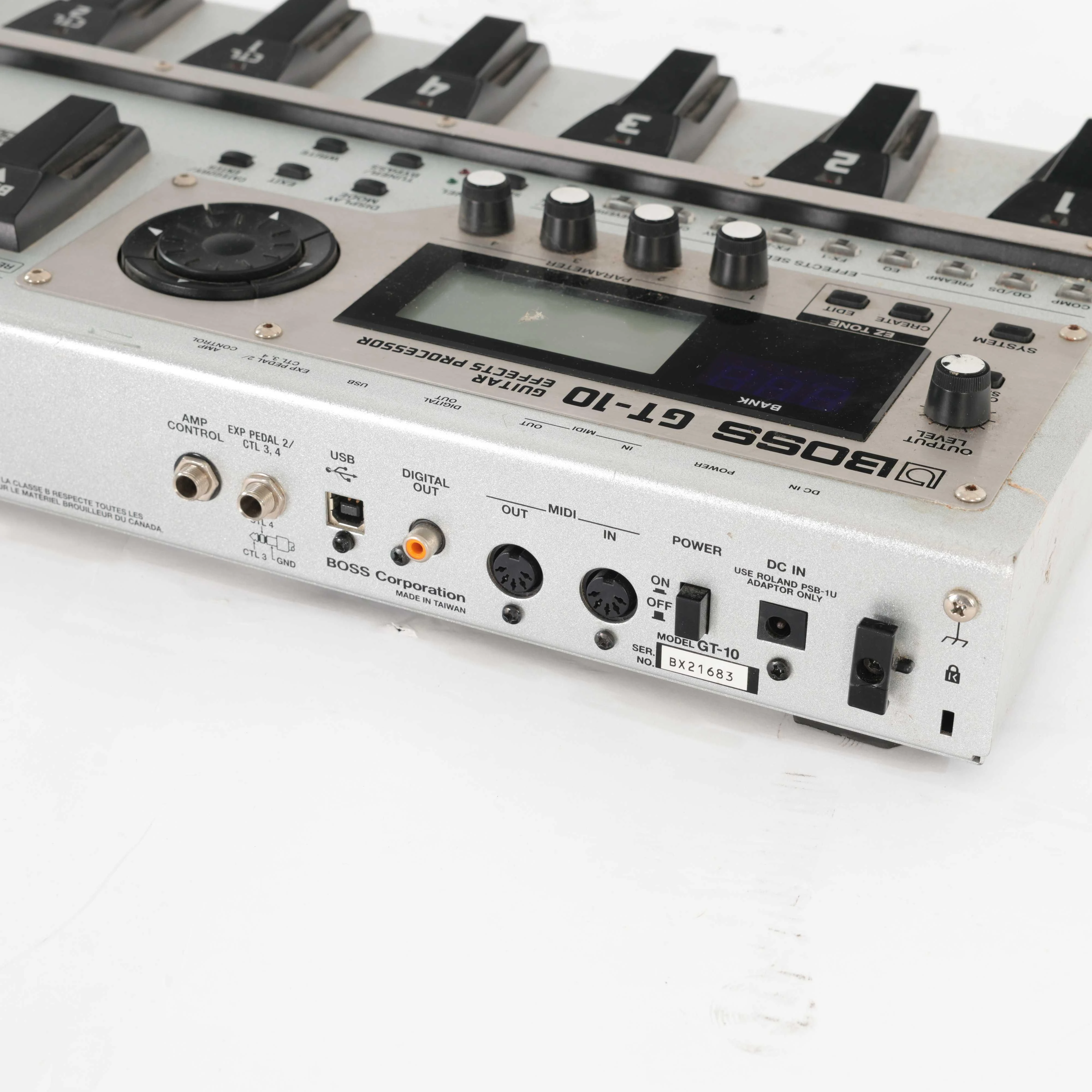 Second Hand Boss GT-10 Multi FX Pedal #171 - SH-91-0171 (6).jpg