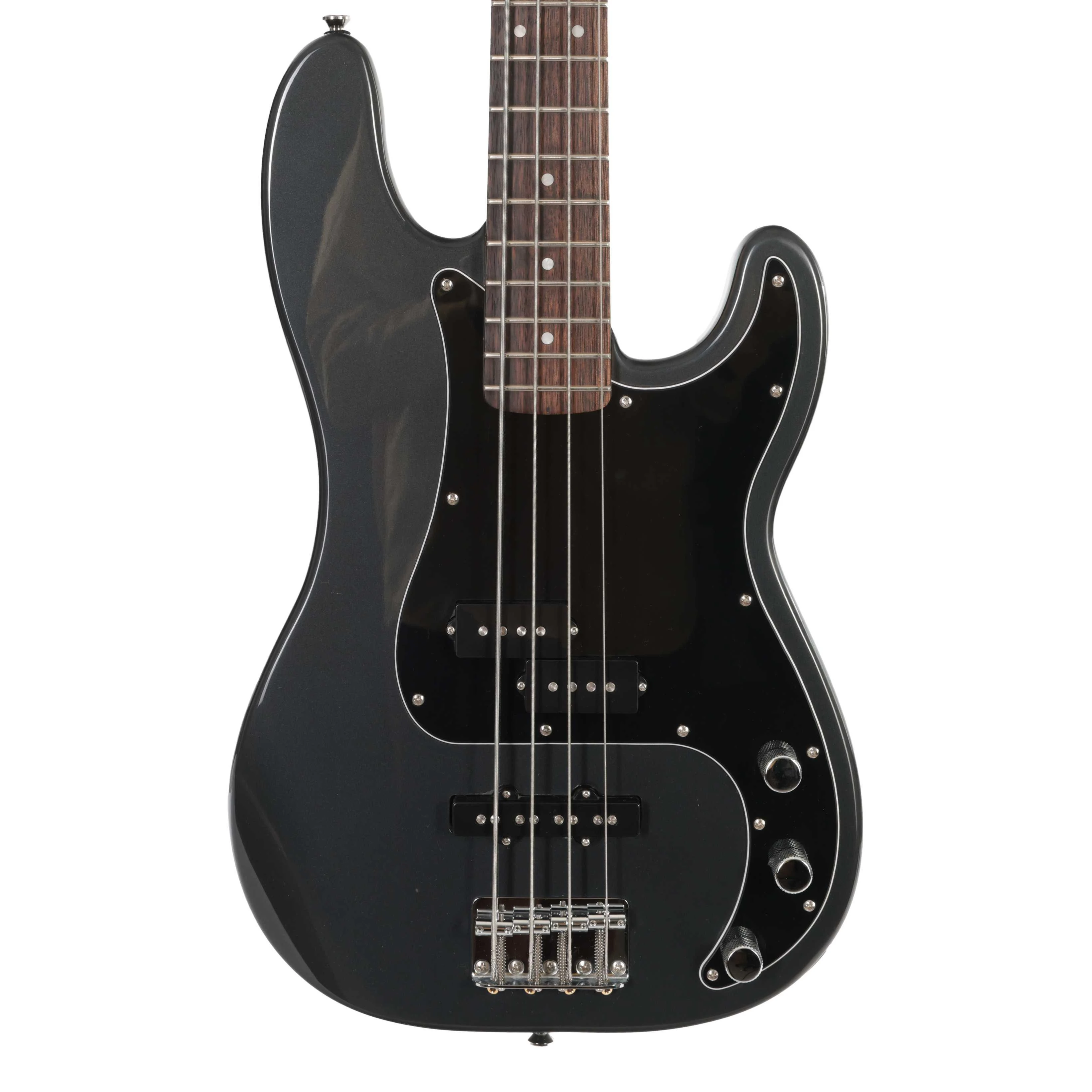 Second Hand Squier Affinity PJ Bass In Black #119 - SH-91-0119 (2).jpg