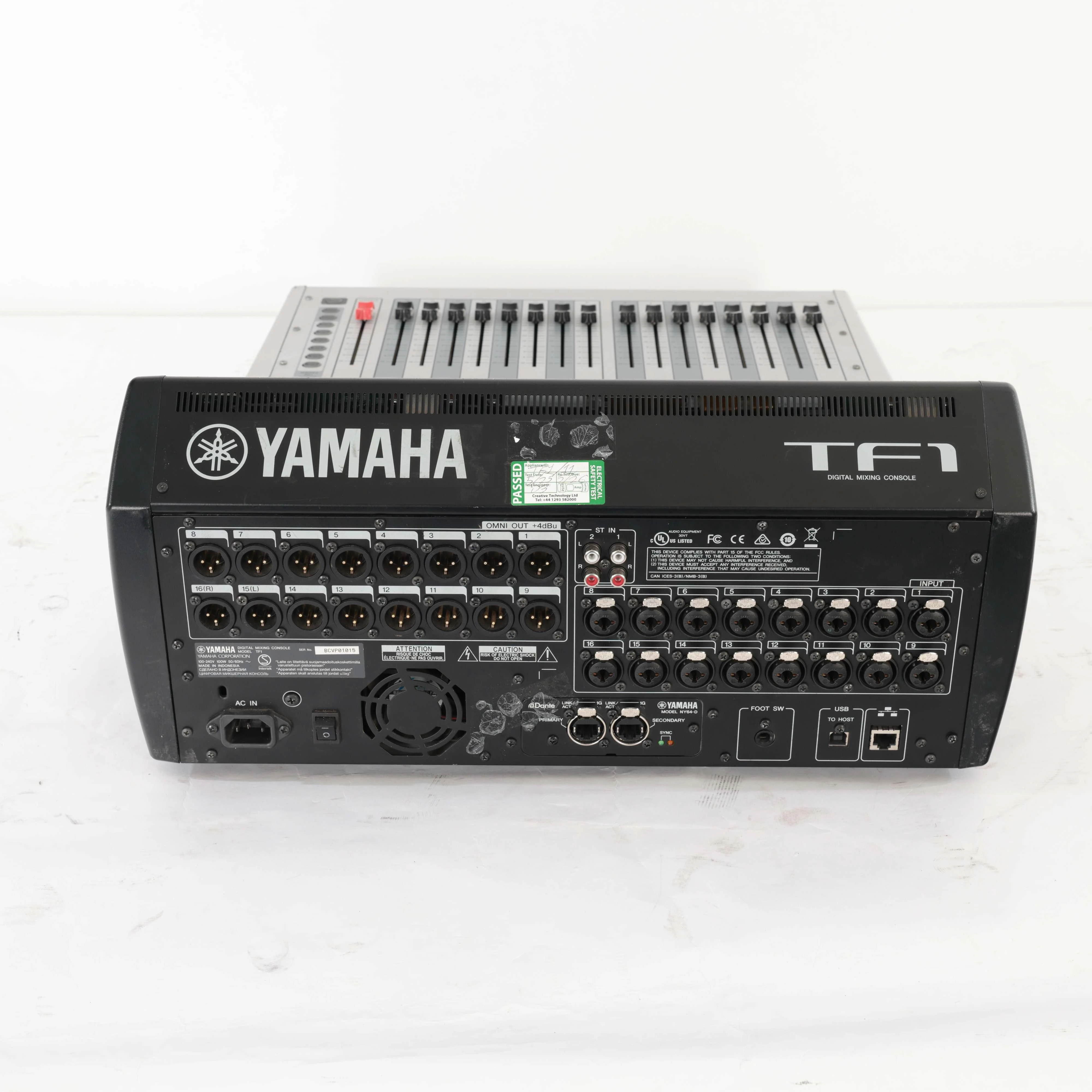 Second Hand Yamaha TF1 Digital Mixer (Channel 8 SEL Button Slightly Dim) #176 - SH-130-1176 (5).jpg