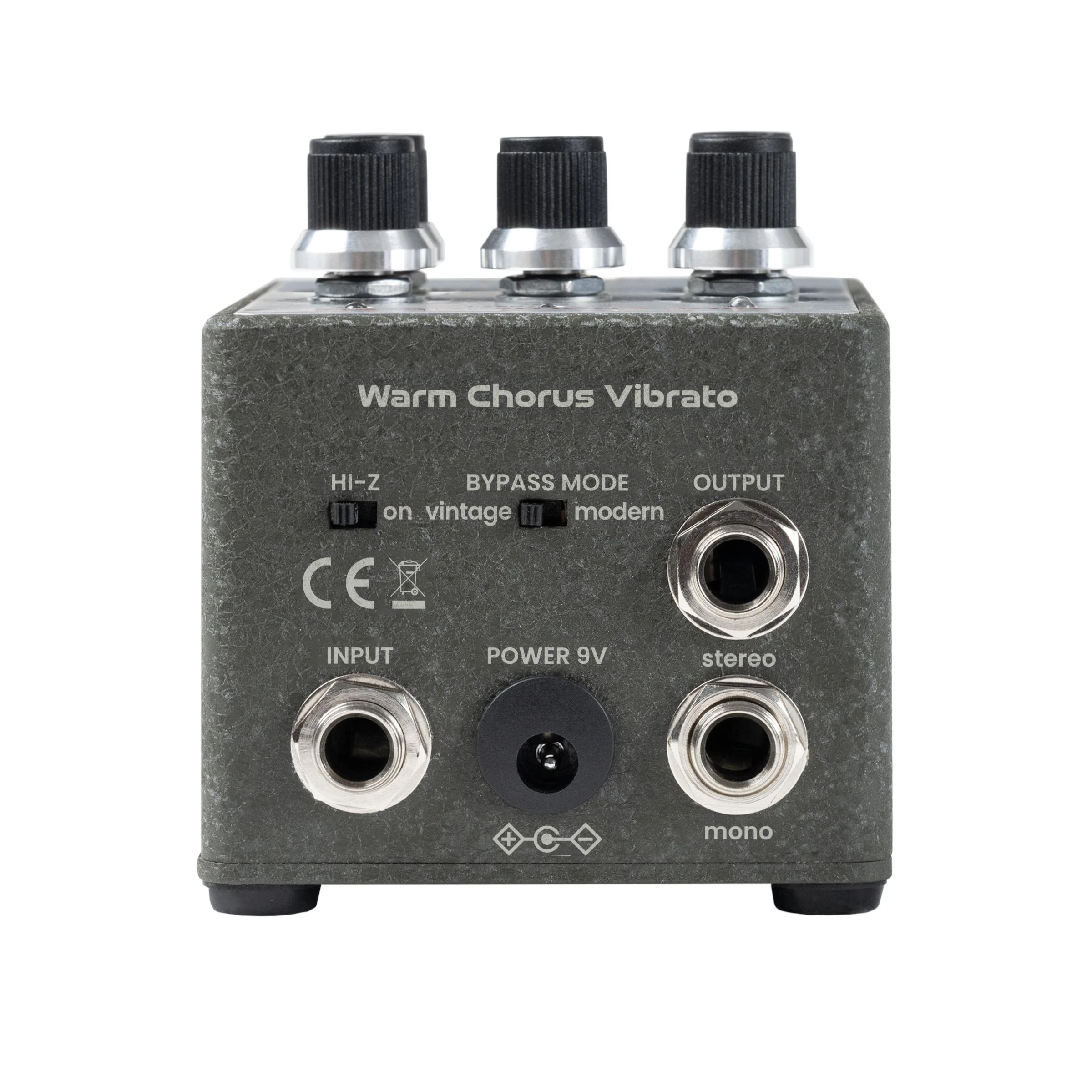 Warm Audio WA-C1 Mod Compact Chorus Vibrato Pedal - WA-C1-MOD-Top.jpg