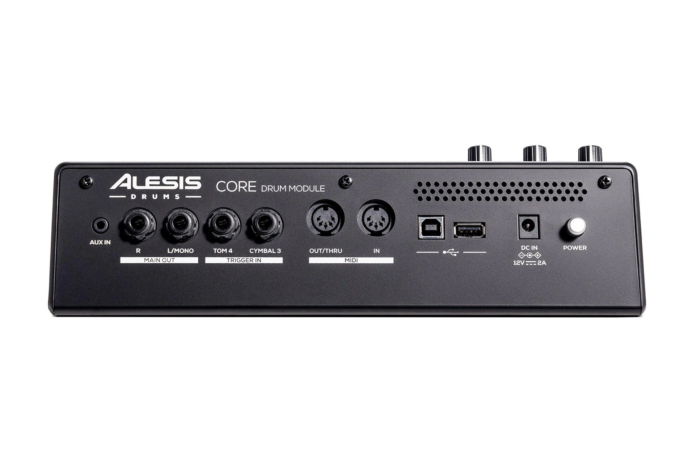 B Stock : Alesis Strata Core Electronic Drum Kit - 005 - Alesis-Strata-Core-Module-Rear-Web.jpg