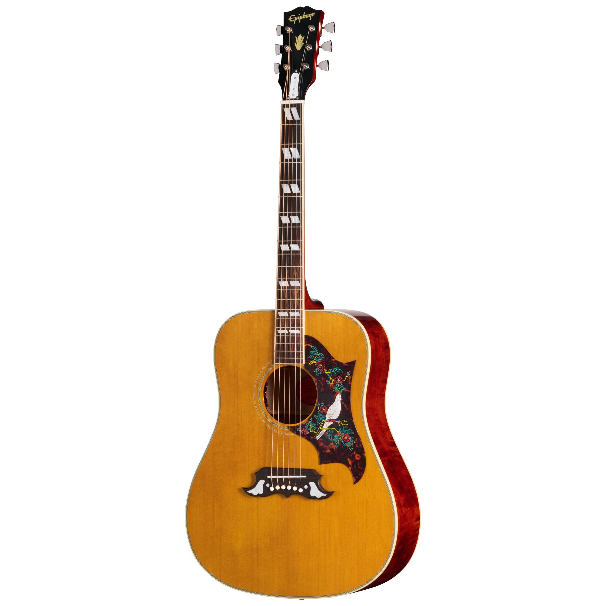 B Stock : Epiphone Inspired By Gibson Custom 1963 Dove Reissue In Natural - 003 - ECDVR3NANH1_2_Front.jpg