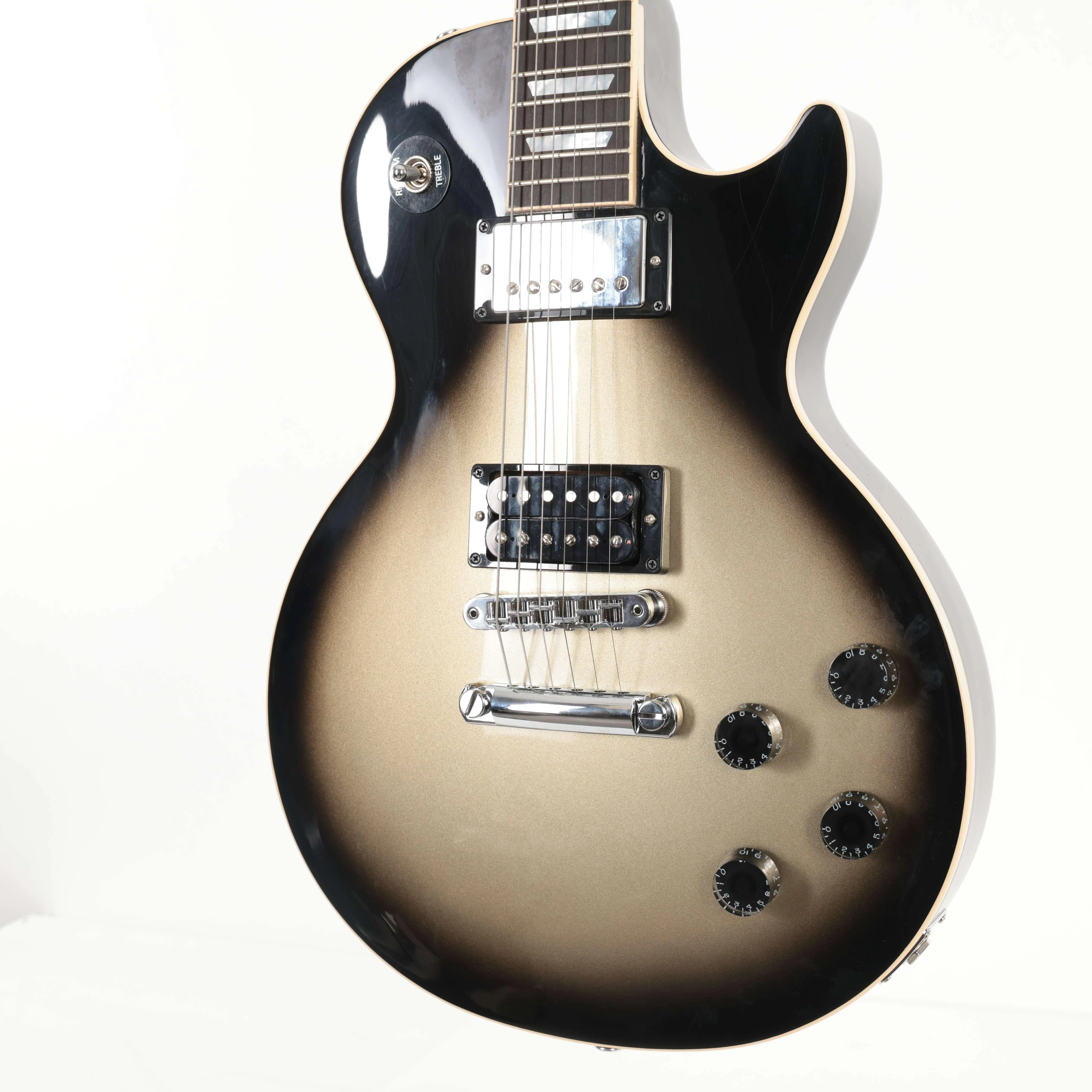 B Stock : Gibson Adam Jones Les Paul Standard Electric Guitar in Antique Silverburst - 004 - B-LPS7PAJ00-0004 (16).jpg