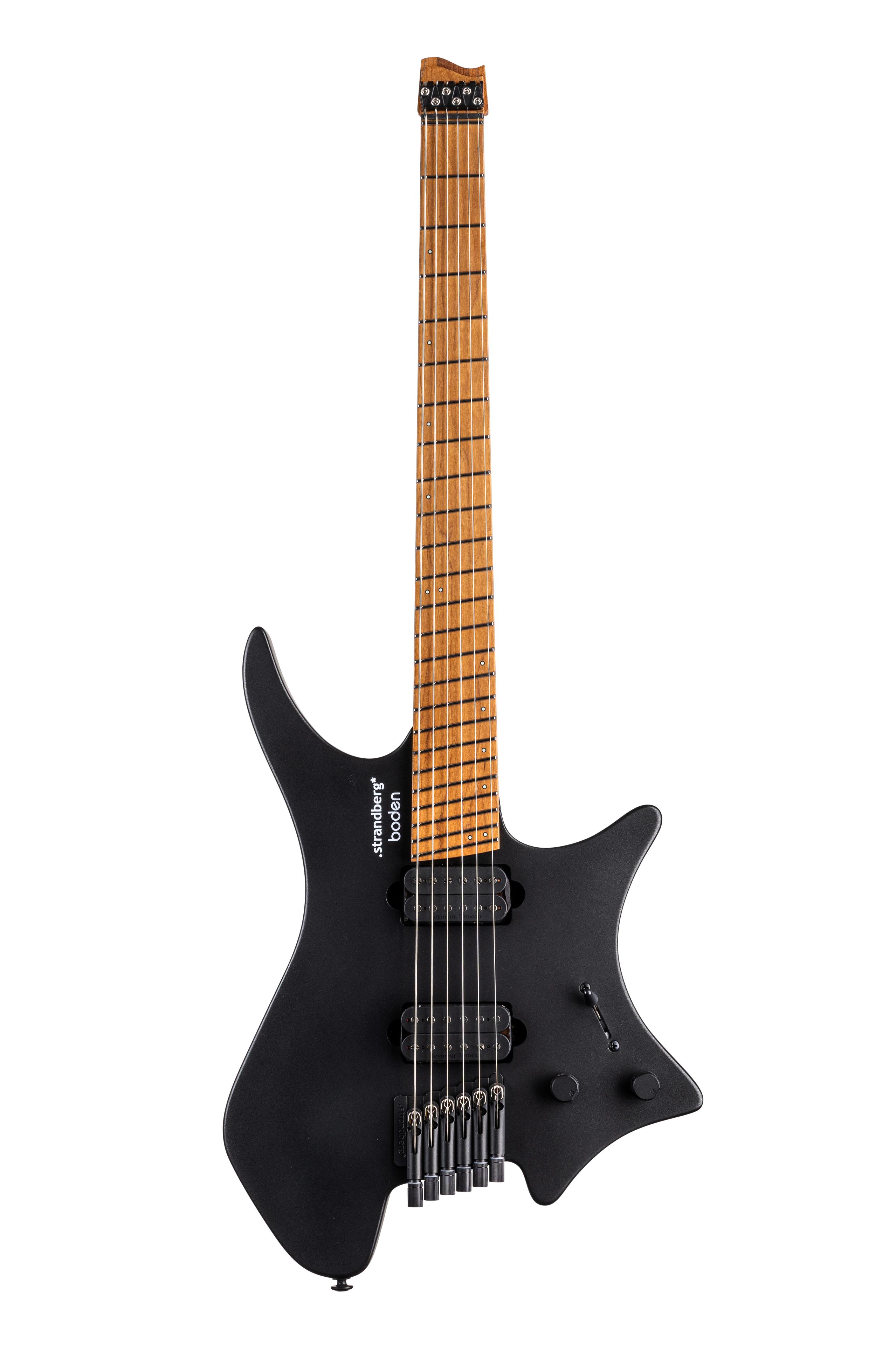 B Stock : Strandberg Boden Standard N2 6-String Electric Guitar in Black Satin Metallic - 001 - BD6HCT-25S2-G1-BSNM-A.jpg