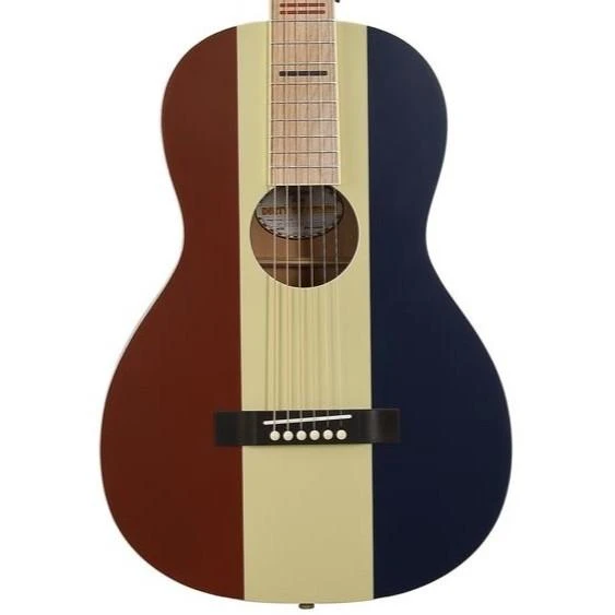 Recording King Dirty 30's Single 0, Series 7 Parlor Guitar in Red, White & Blue - RP-30-7-RWB (1).jpg