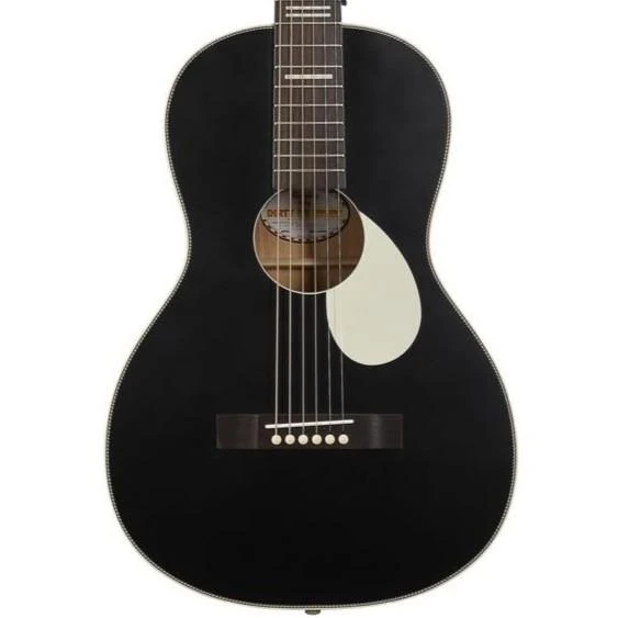 Recording King Dirty 30's Single 0, Series 7 Parlor Guitar In Black - RP-30-7-BK (4).jpg