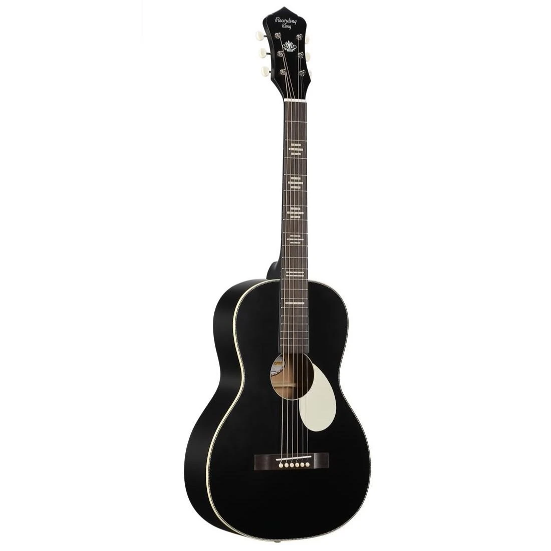 Recording King Dirty 30's Single 0, Series 7 Parlor Guitar In Black - RP-30-7-BK (10).jpg