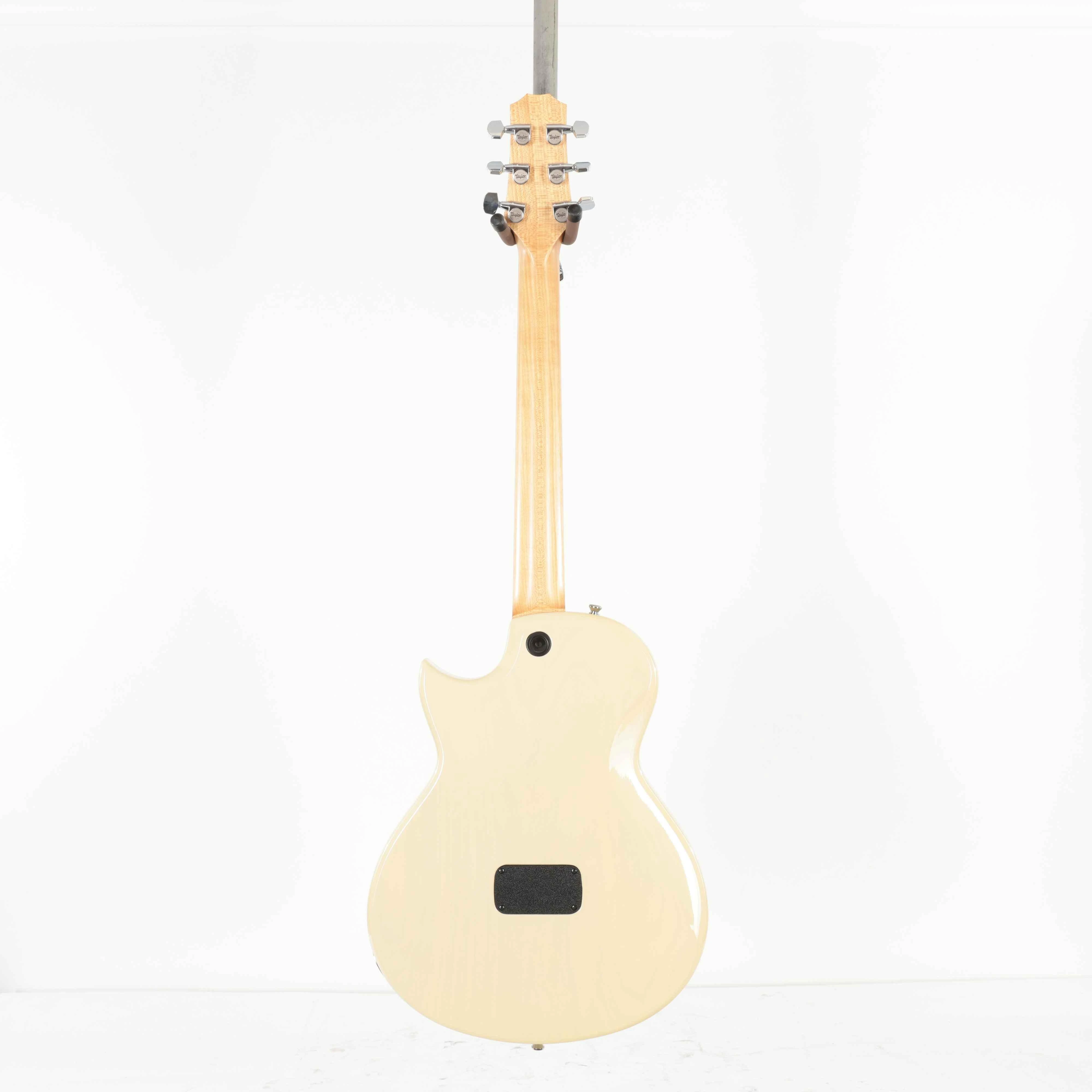 Second Hand Taylor SB-1X Electric Guitar In Trans White #884 - SH-197-0884 (4).jpg