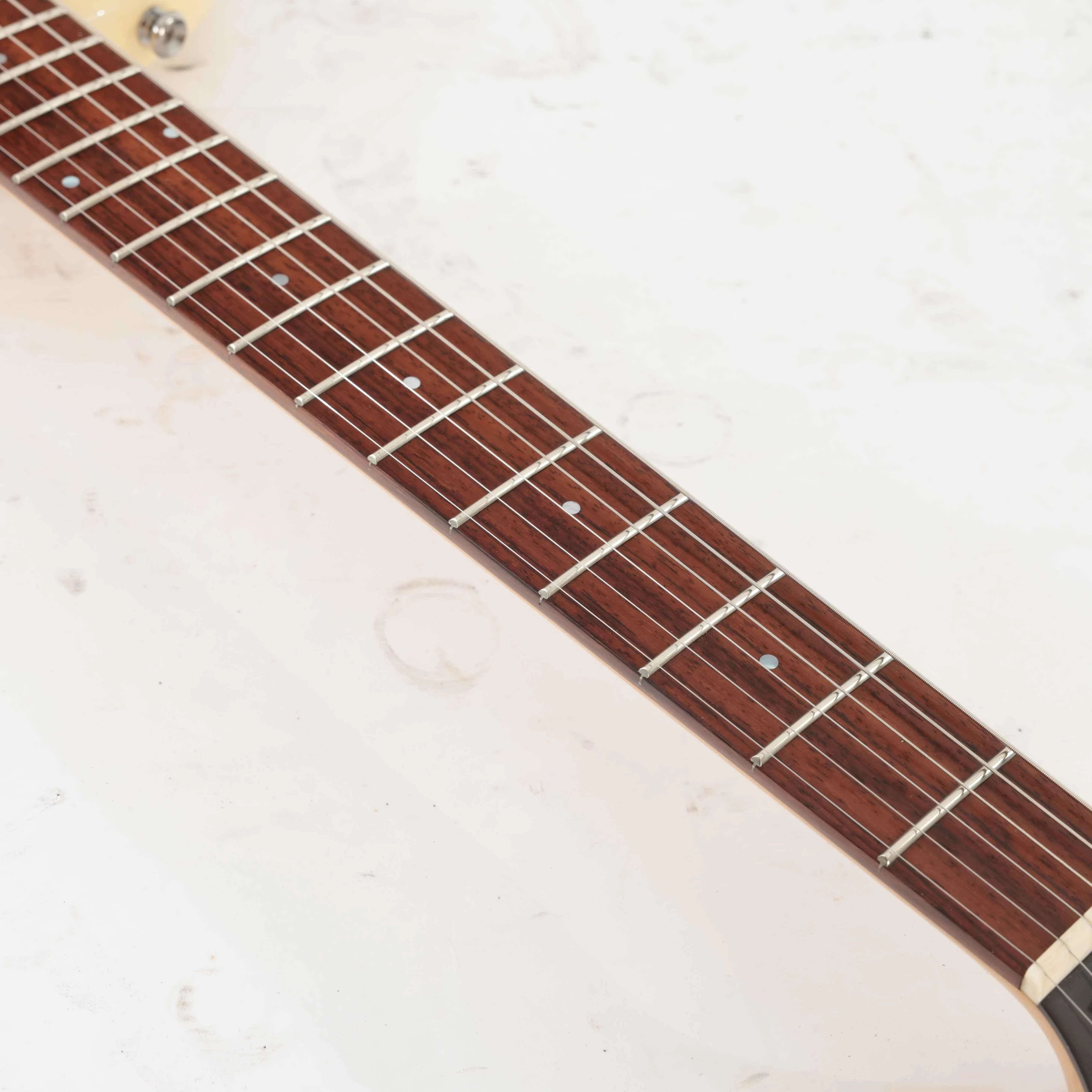 Second Hand Taylor SB-1X Electric Guitar In Trans White #884 - SH-197-0884 (10).jpg