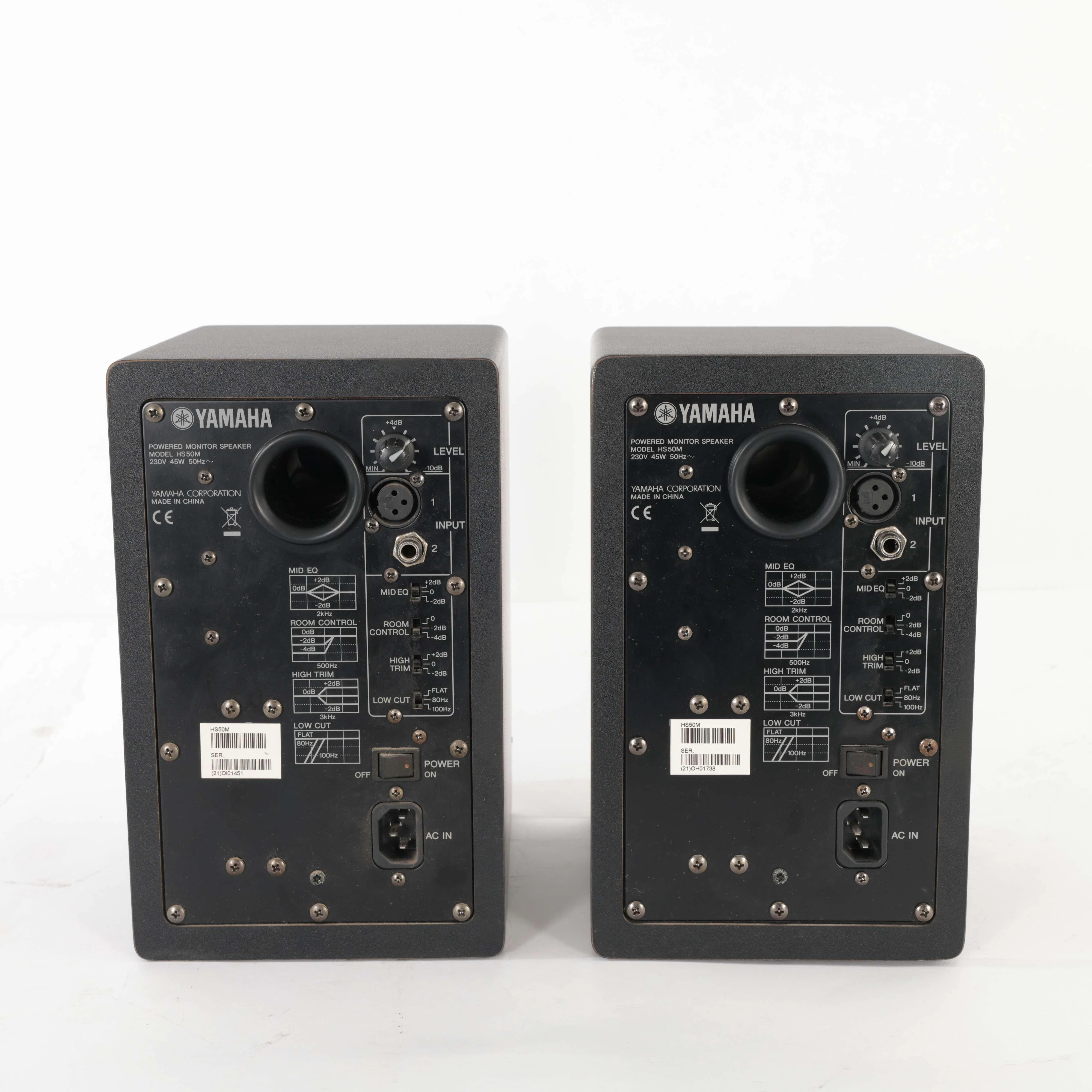 Second Hand Yamaha HM50M Monitors (Pair) #074 - SH-168-0074 (5).jpg