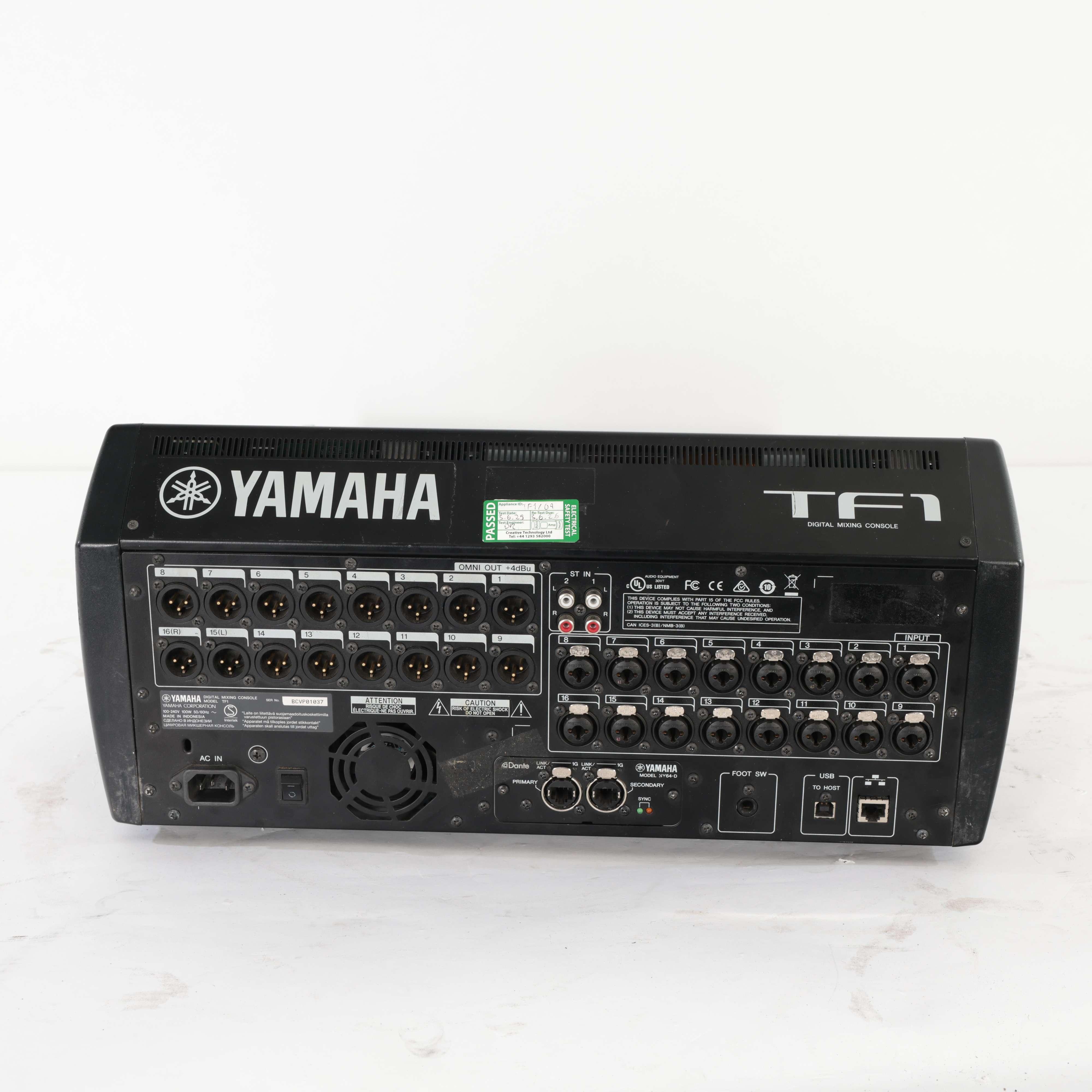 Second Hand Yamaha TF1 Digital Mixer With Flight Case #051 - SH-127-0051 (8).jpg