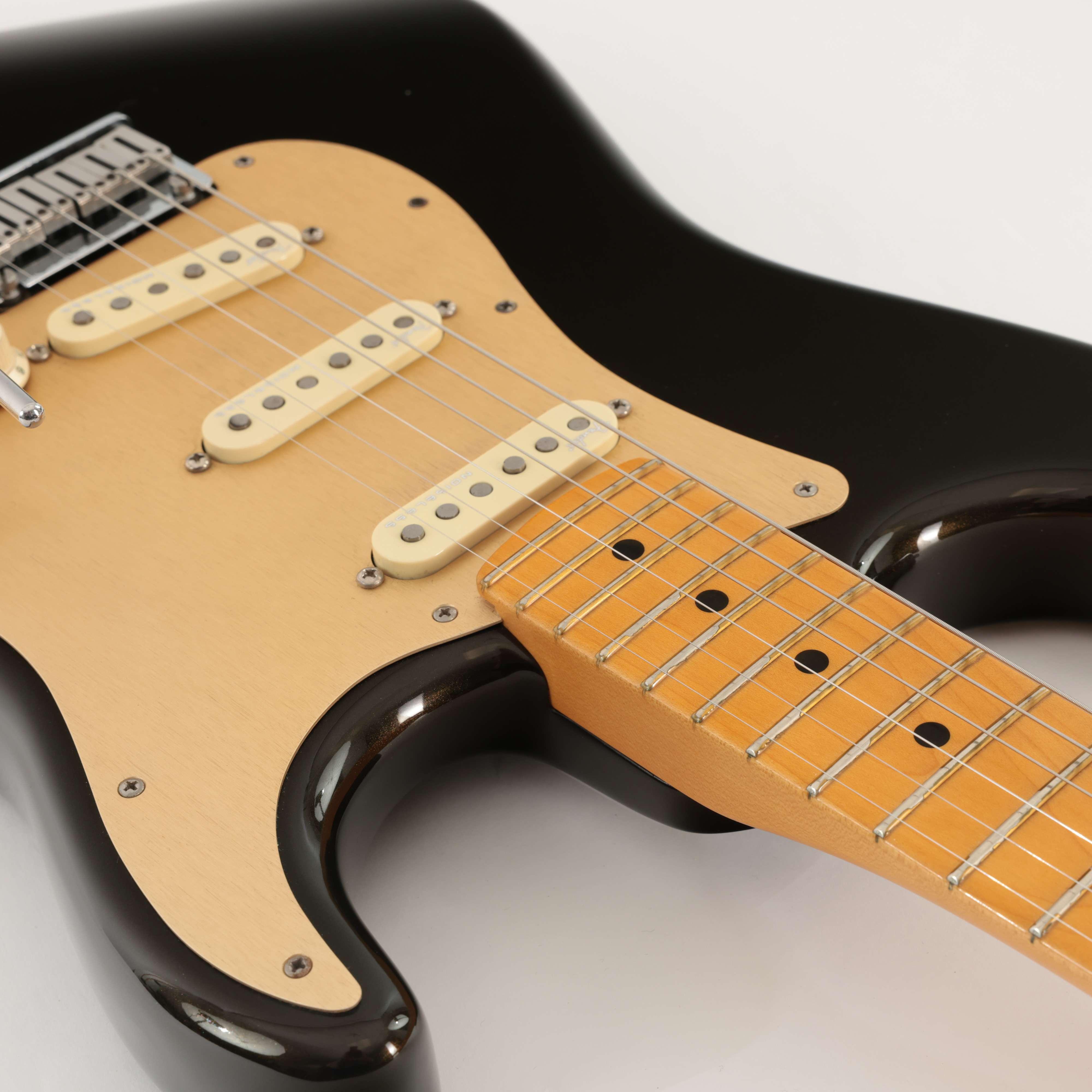 Second Hand Fender American Ultra I Stratocaster Electric Guitar In Texas Tea #749 - SH-197-0749 (11).jpg