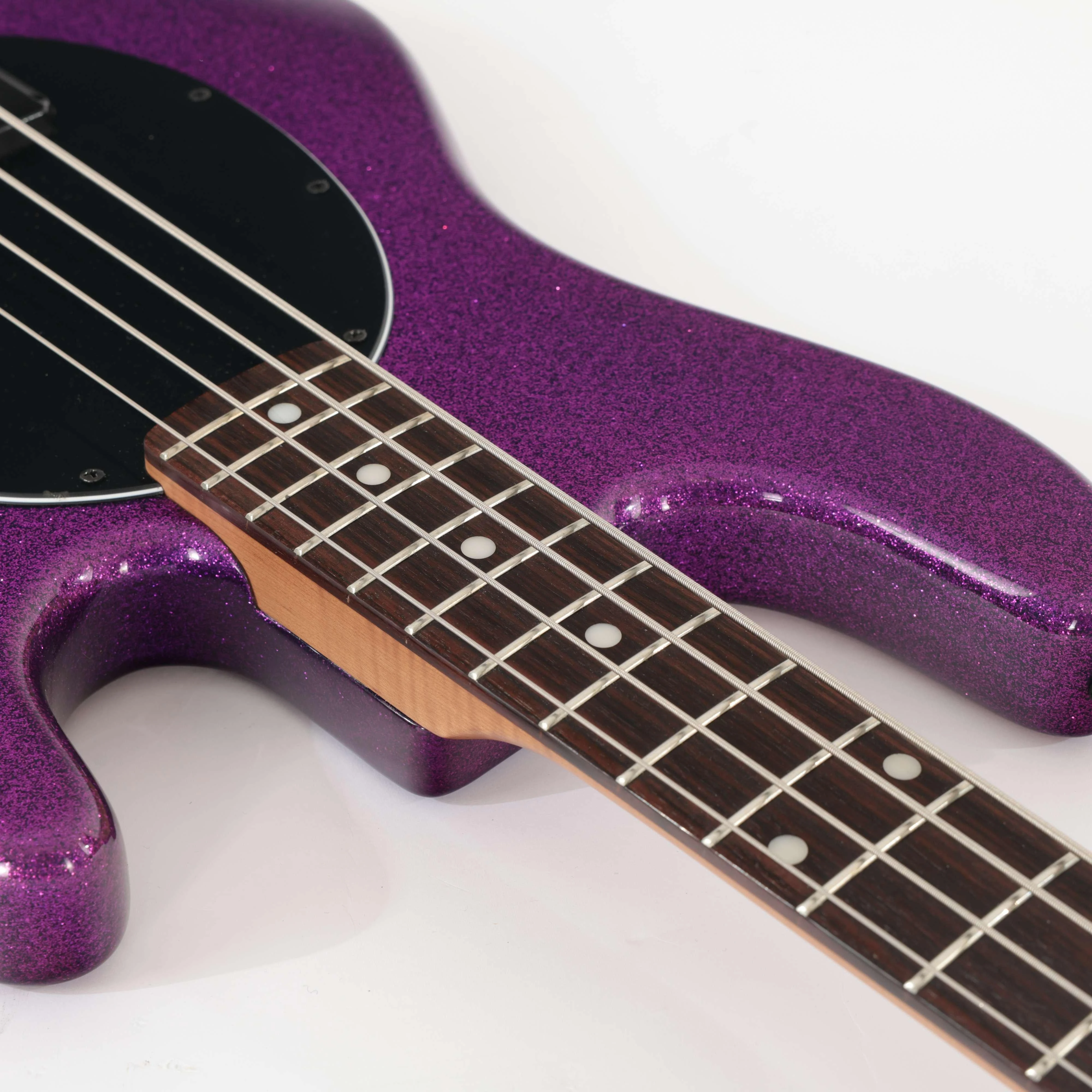 Second Hand Sterling Ray35 4 String Bass Purple Sparkle #216 - SH-221-0216 (11).jpg