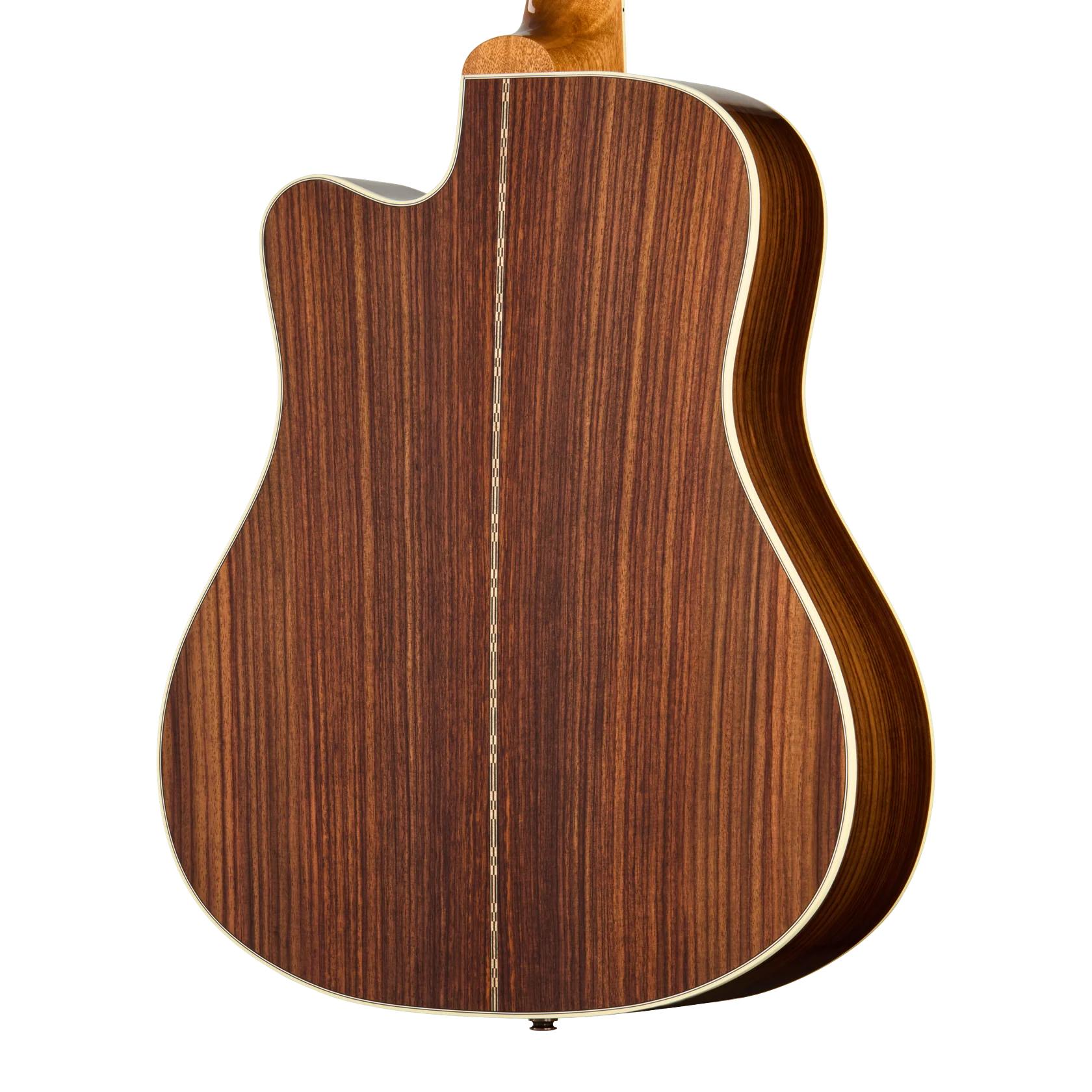 Gibson Songwriter Recording Artist EC Left-handed Electro Acoustic Guitar in Antique Natural - MCSSSCRAAN_2_BackBody.jpg