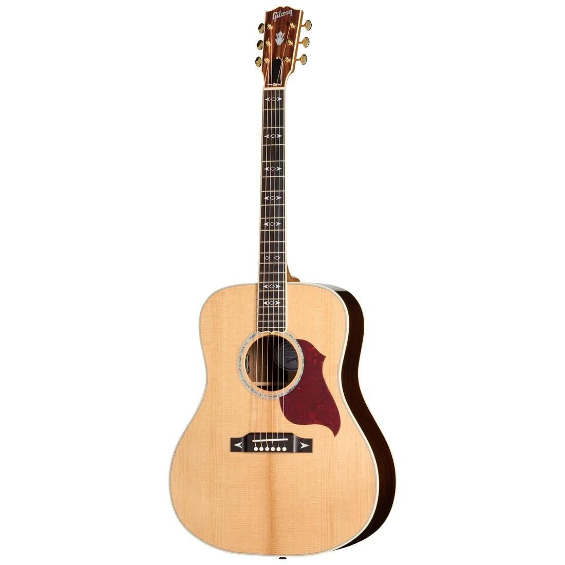 Gibson Songwriter Recording Artist Left-handed Electro Acoustic Guitar in Antique Natural - MCSSSWRAAN_2_Front.jpg