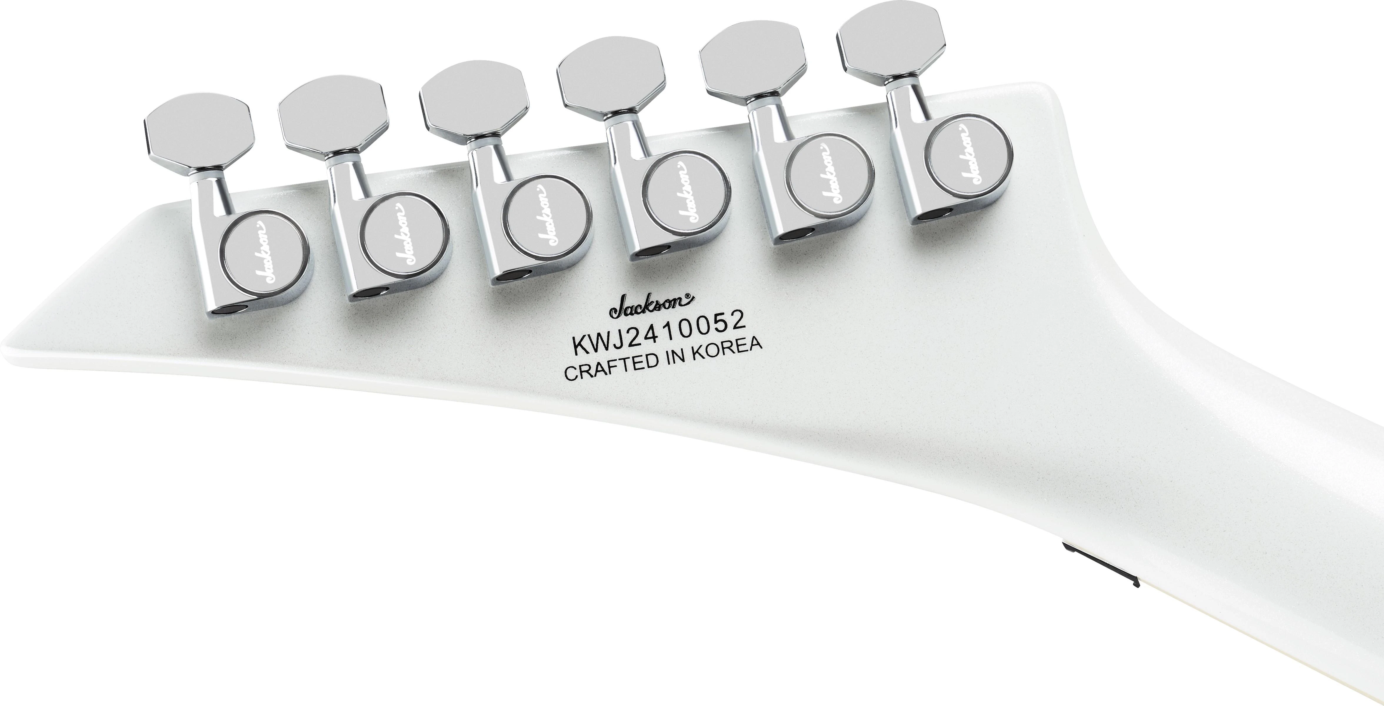 Jackson Limited Edition Legend Series Scott Ian Signature RR22 NOT Rhoads Electric Guitar in Pearl White - 2916698876-Headstock-Back.jpg