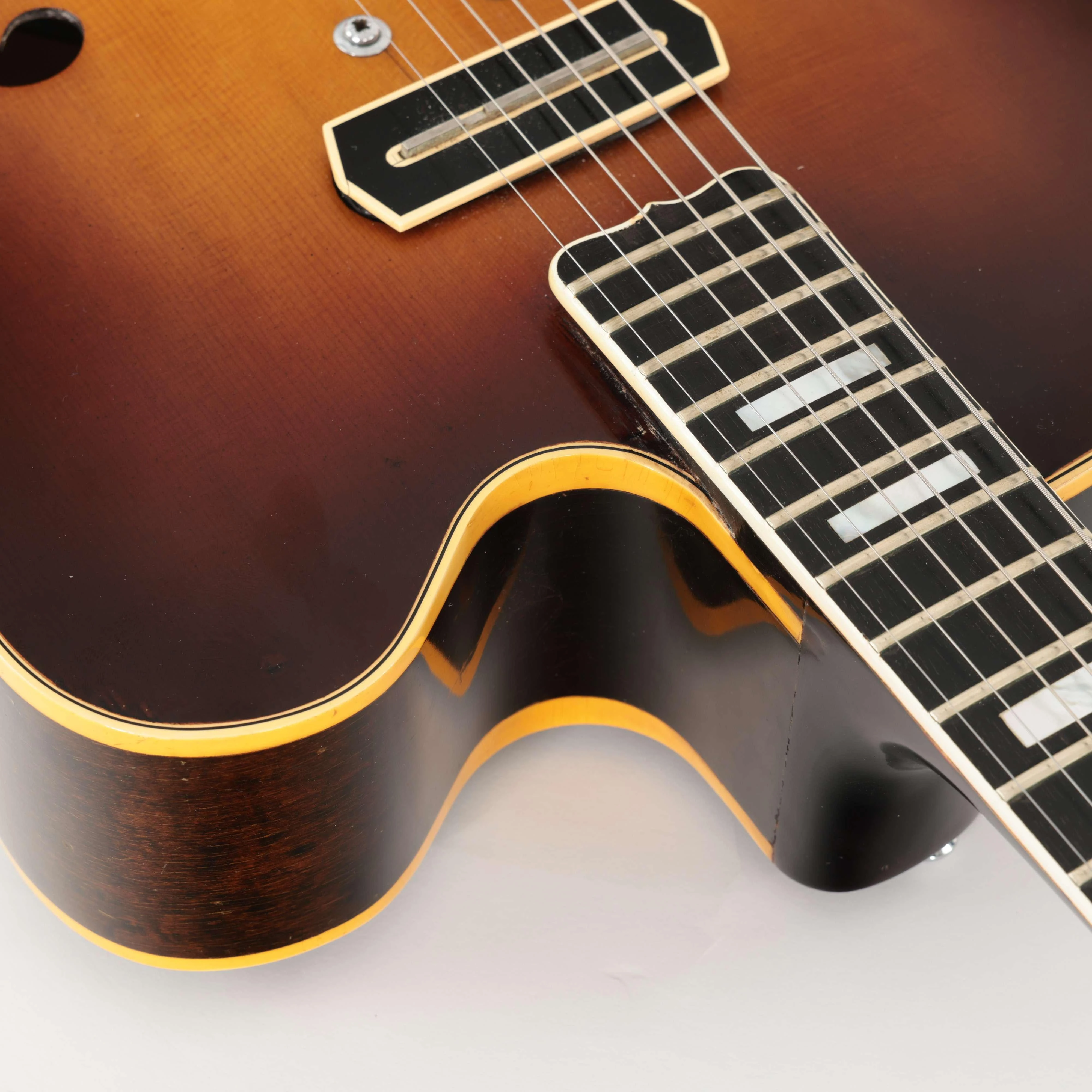 Second Hand Gibson 1959 L7C Archtop Hollow-body Electric guitar in Sunburst #866 - SOR01866 (11).jpg