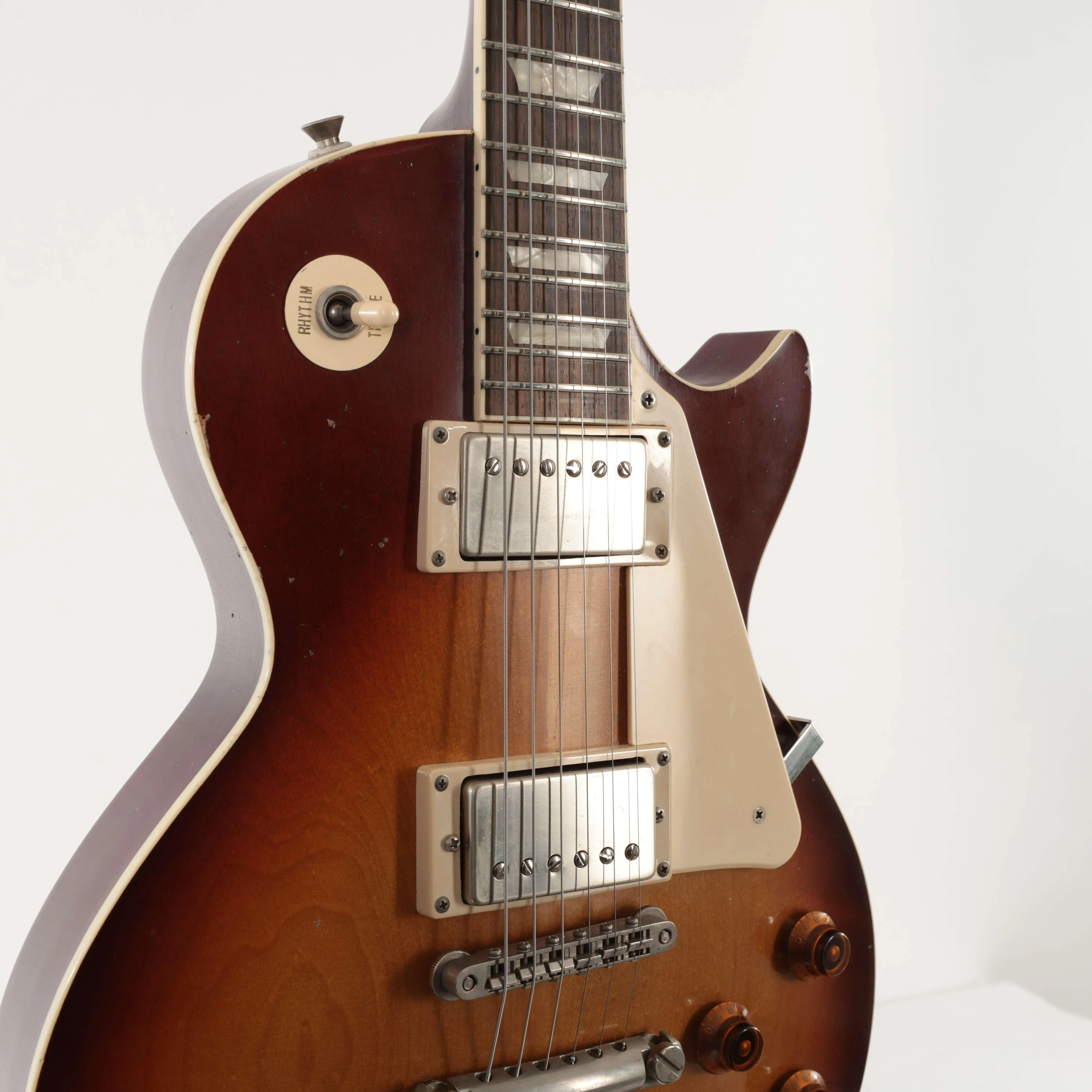 Second Hand Cream T Apollo LP Style Electric Guitar In Vintage Sunburst #101 - SH-131-0101 (6).jpg