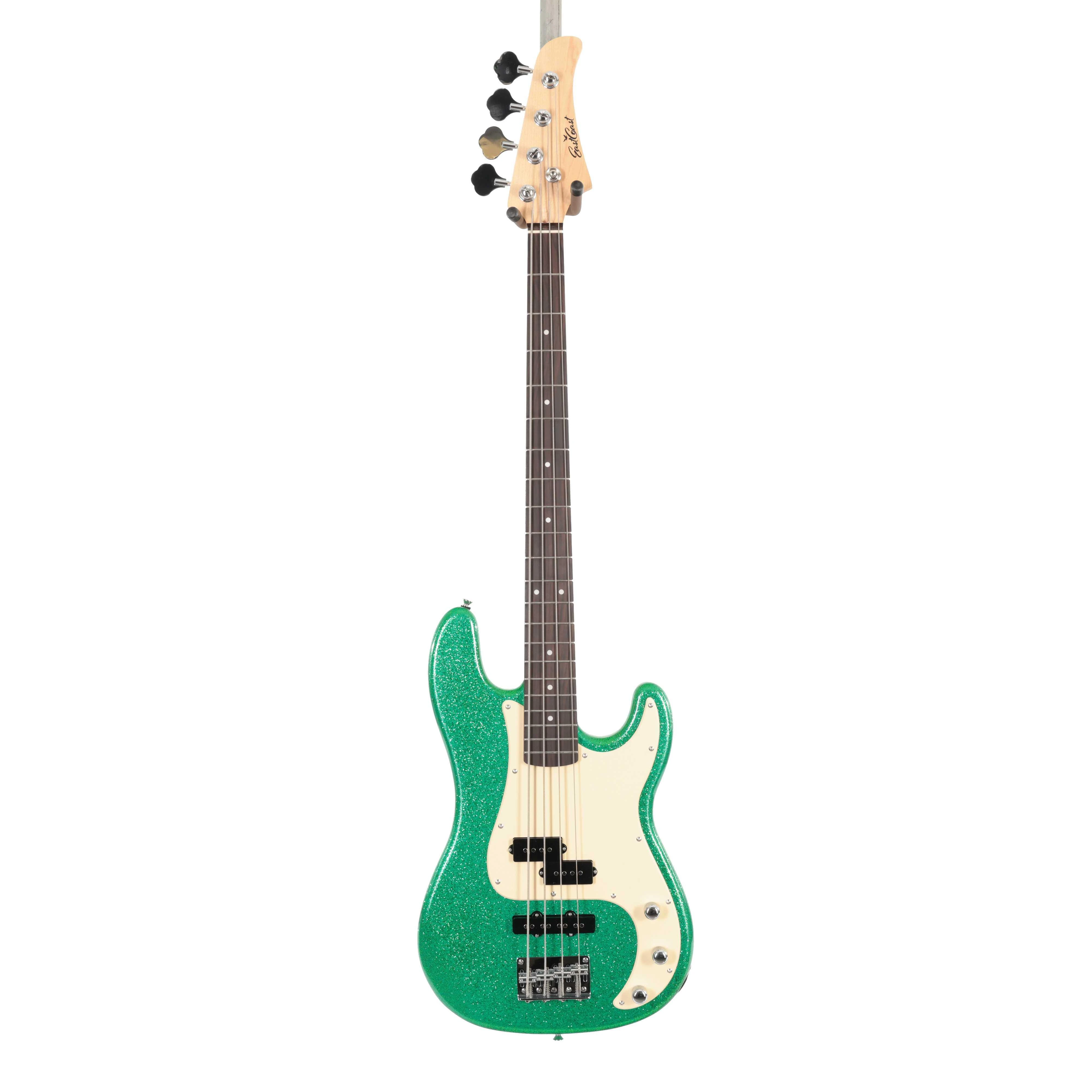 EastCoast PJ4 Bass Guitar in Emerald Sparkle Multi-FX & Modelling Bundle with Accessories - EC-PJ4-EMS (3).jpg