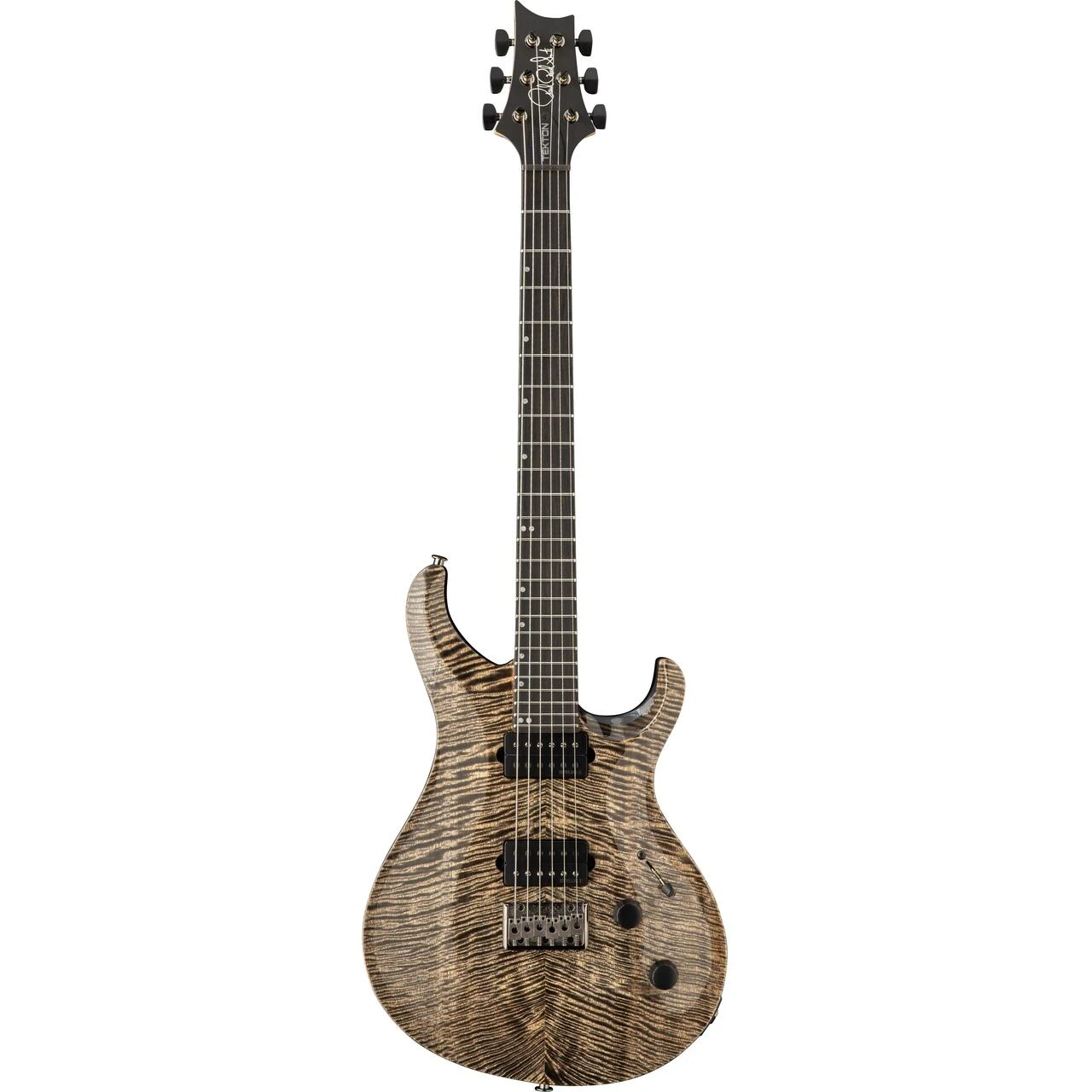 PRS Tekton Hardtail Electric Guitar in Black Tourmaline - 1176012K-Front.jpg
