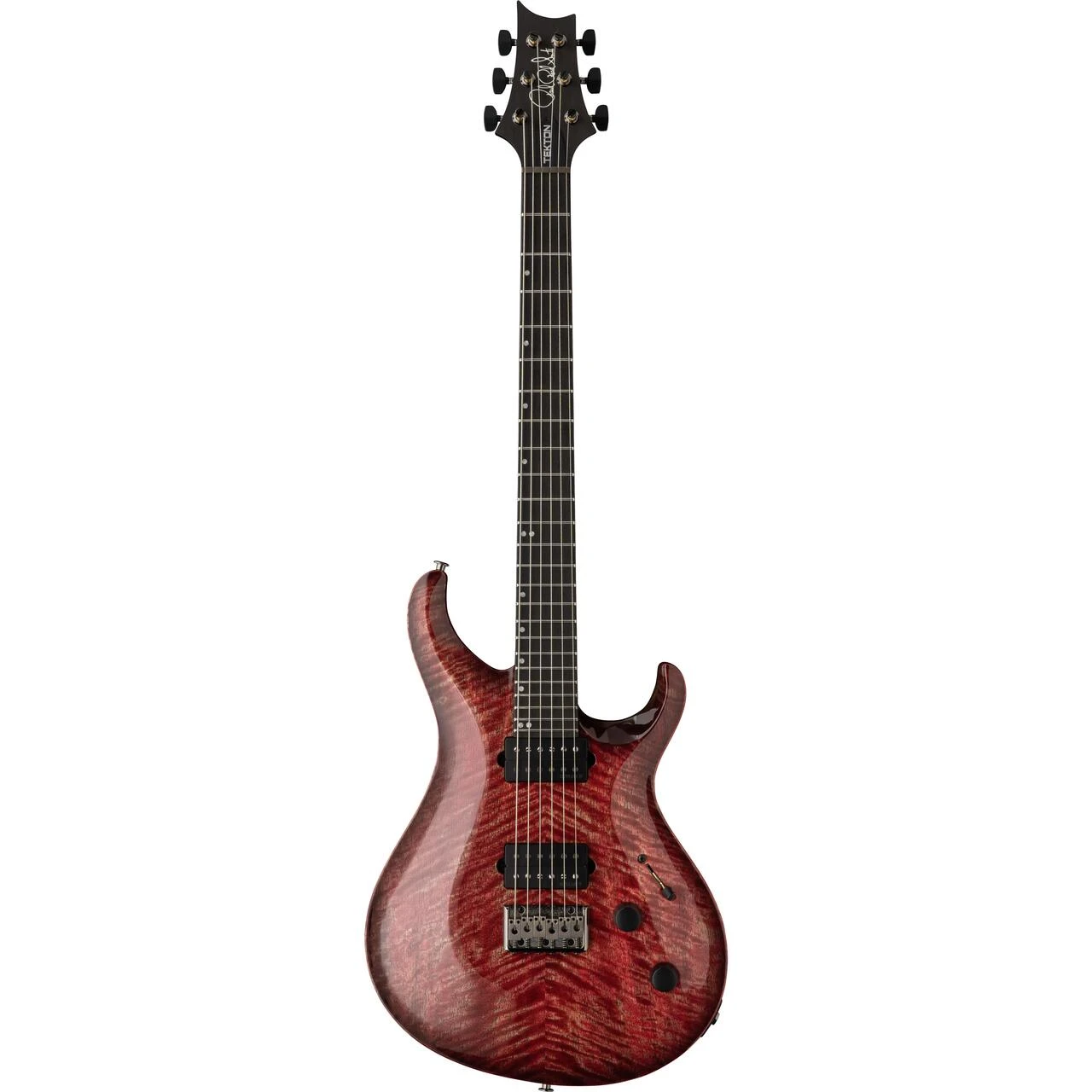 PRS Tekton Hardtail Electric Guitar in Fuchsia Aura - 117892UF-Front.jpg