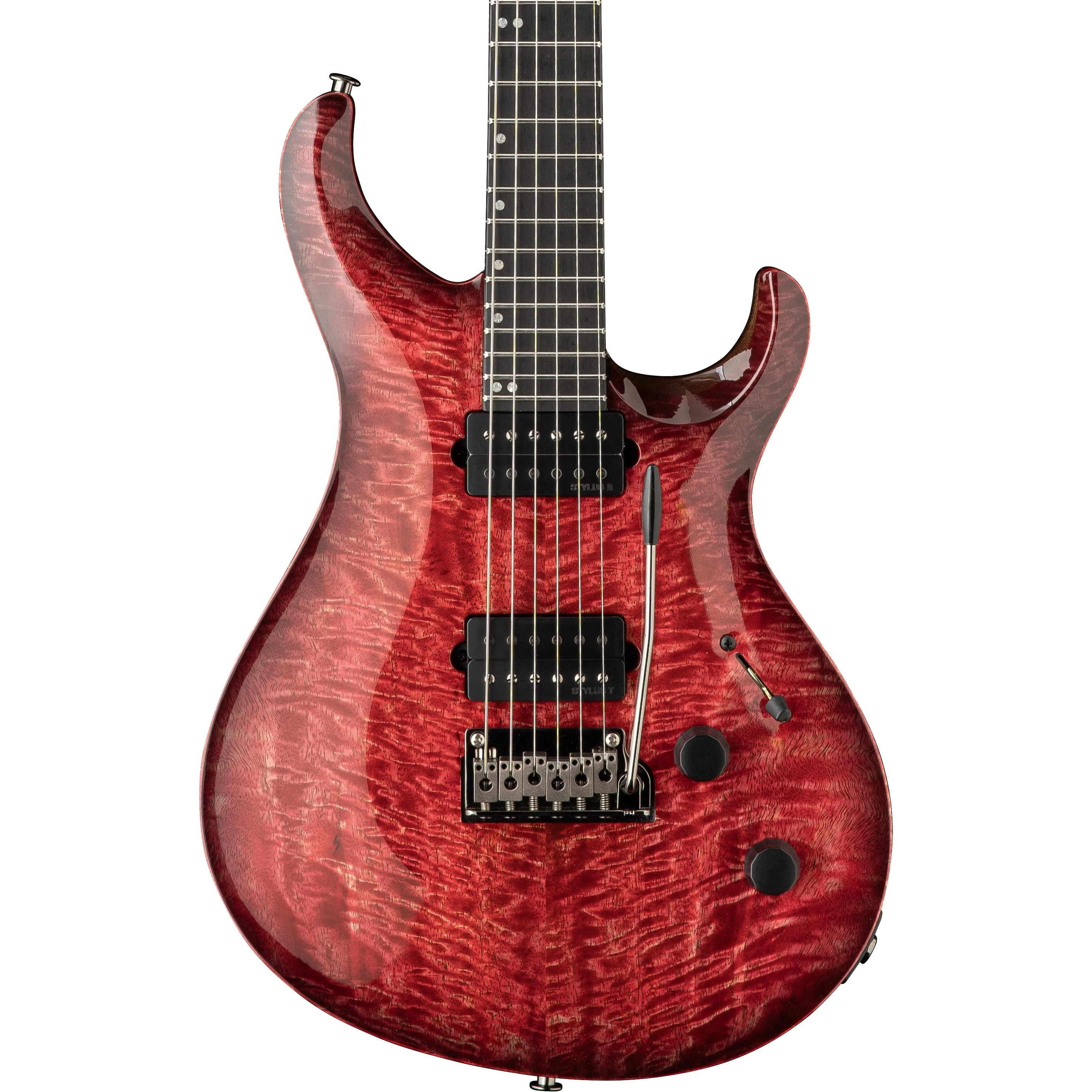 PRS Tekton T Electric Guitar in Fuchsia Aura - 117893UF-Body.jpg