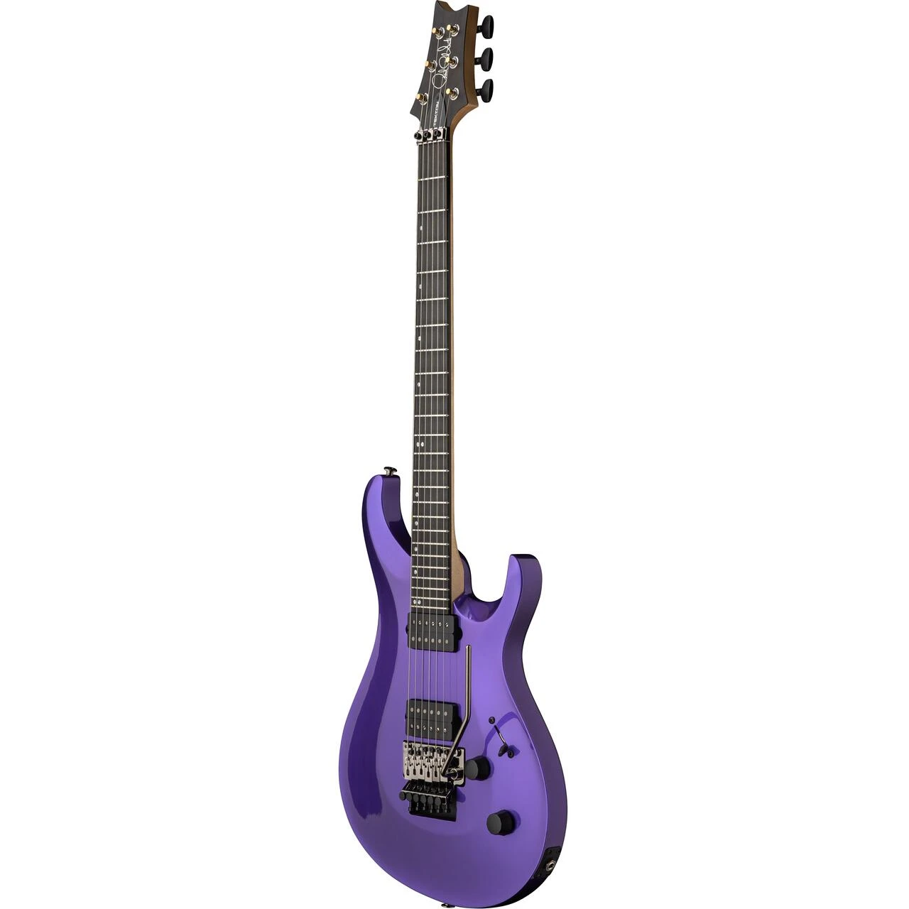 PRS Tekton “Floyd” Electric Guitar in Purple Royale - 117604LP-Angle.jpg