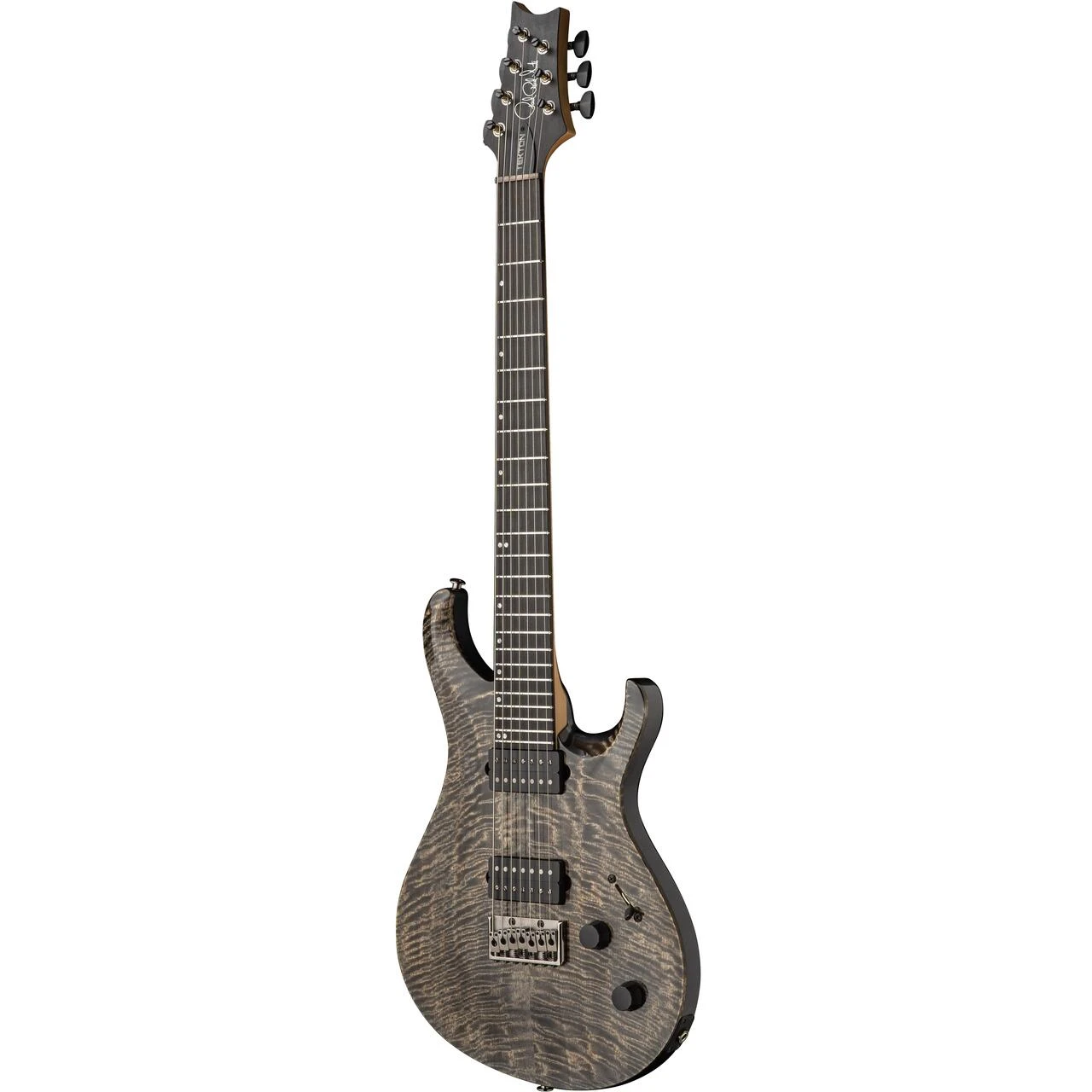 PRS Tekton SVN 7-String Electric Guitar in Black Tourmaline - 1176032K-Angle.jpg