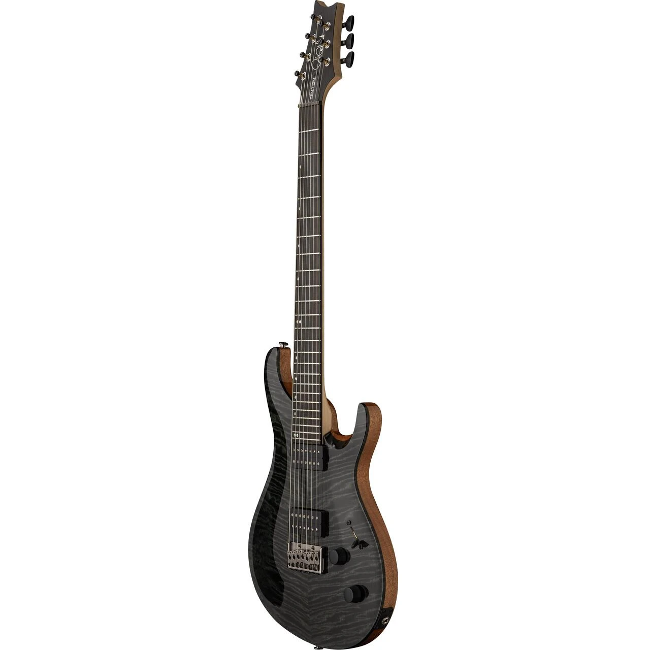 PRS Tekton SVN 7-String Electric Guitar in Slate Blue - 1176031S-Angle.jpg