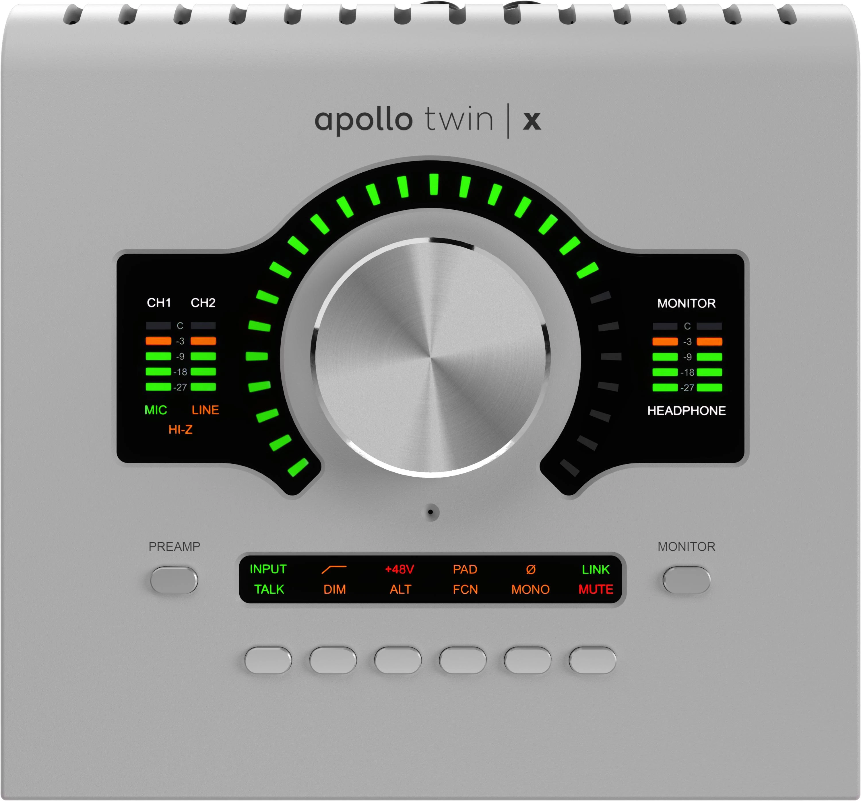 B Stock : Universal Audio Apollo Twin X DUO Gen 2 UAD Analog Classics Audio Interface - 011 - Apollo_Twin_X_Gen2_Top_Trans.jpg