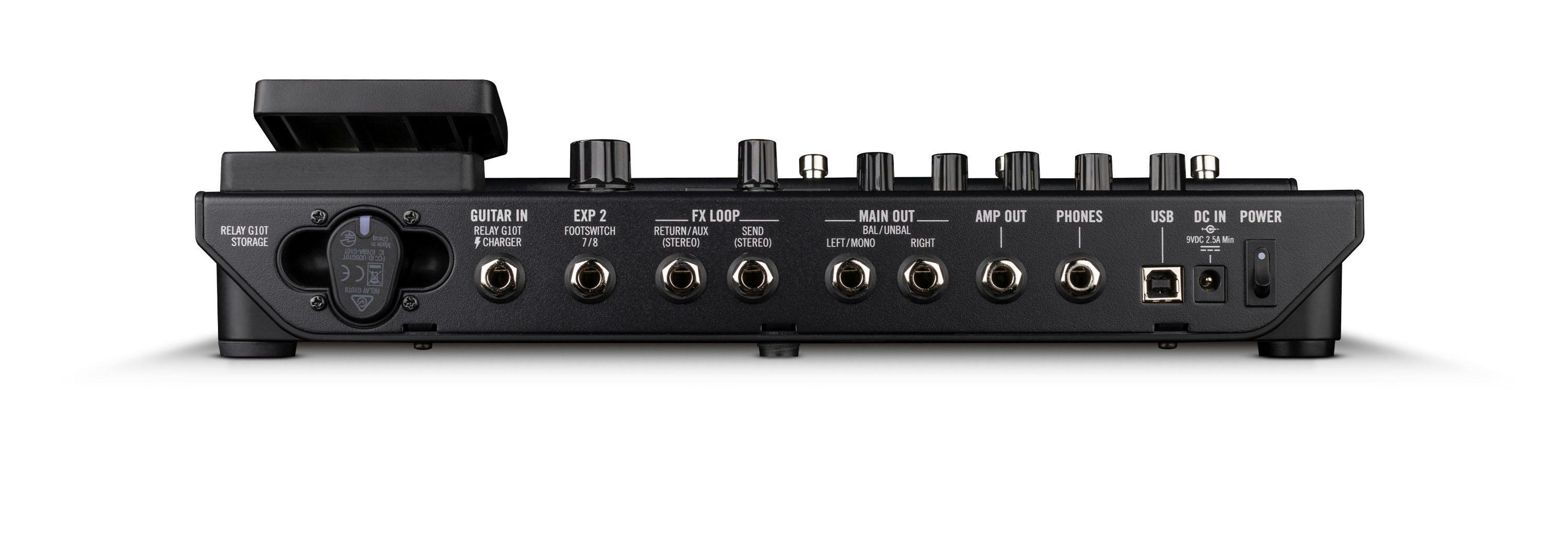 B-Stock : Line 6 Pod Go Wireless Modelling and Multi-Effects Pedal #013 - 434532-POD Go Wireless_Back_Relay G10TII docked in storage.jpg