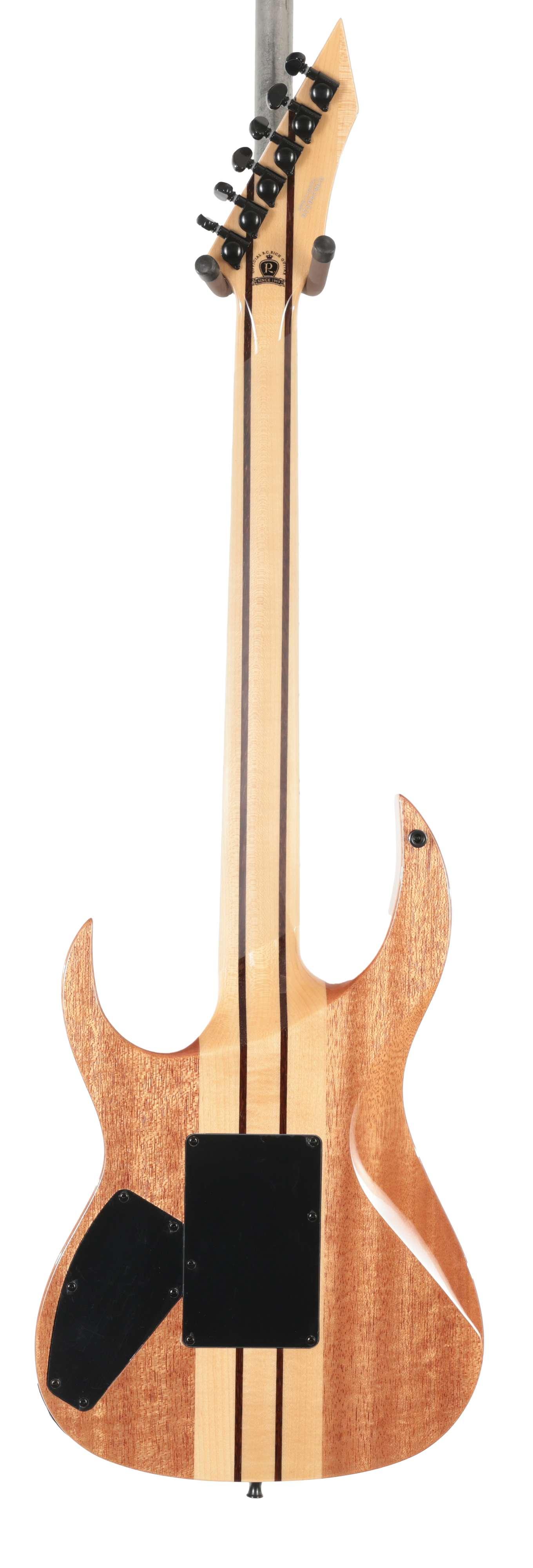 B Stock : BC Rich Prophecy Series Shredzilla Exotic Archtop Electric Guitar with Floyd Rose in Spalted Maple - 001 - B-SZA624FRS-0001 (4).jpg