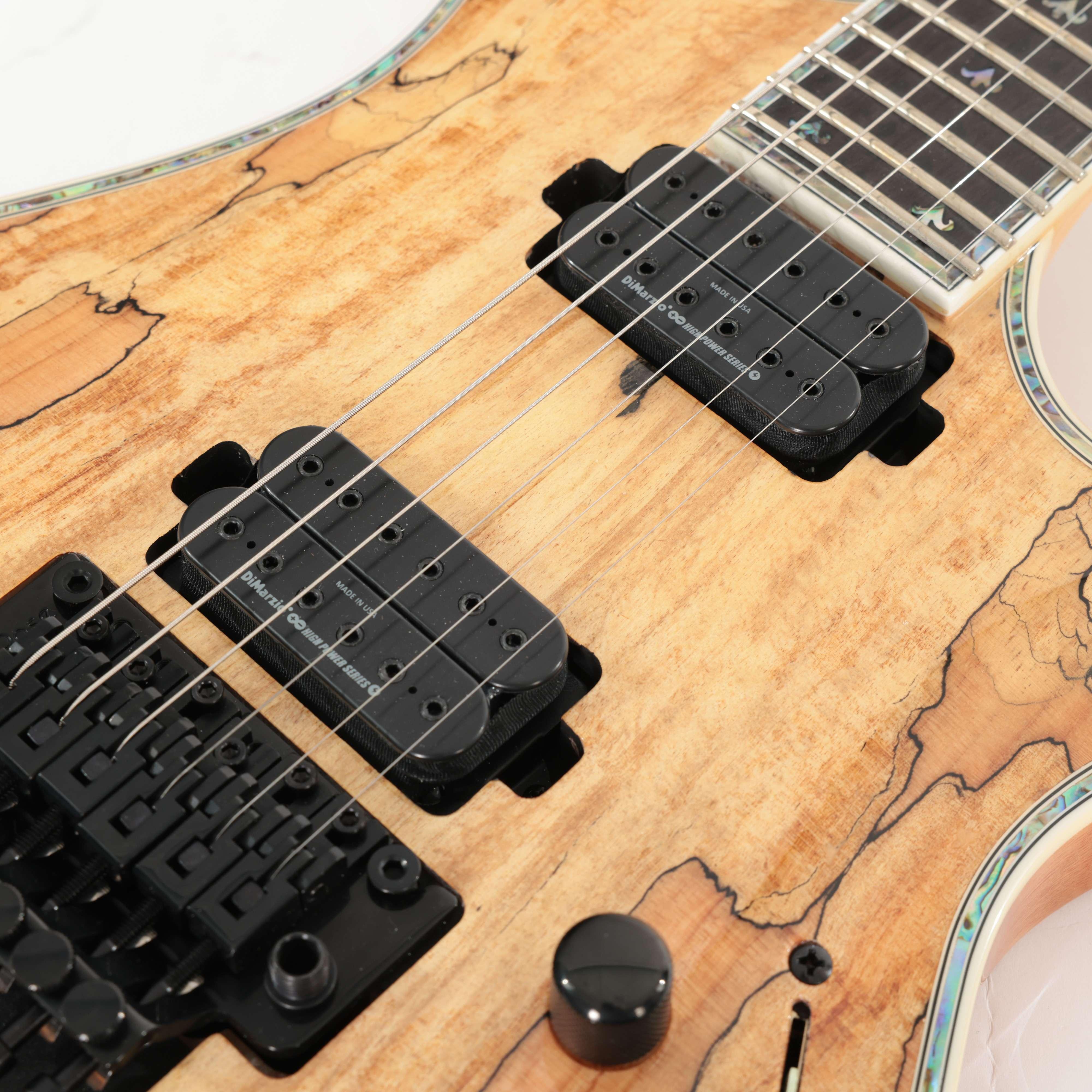 B Stock : BC Rich Prophecy Series Shredzilla Exotic Archtop Electric Guitar with Floyd Rose in Spalted Maple - 001 - B-SZA624FRS-0001 (8).jpg