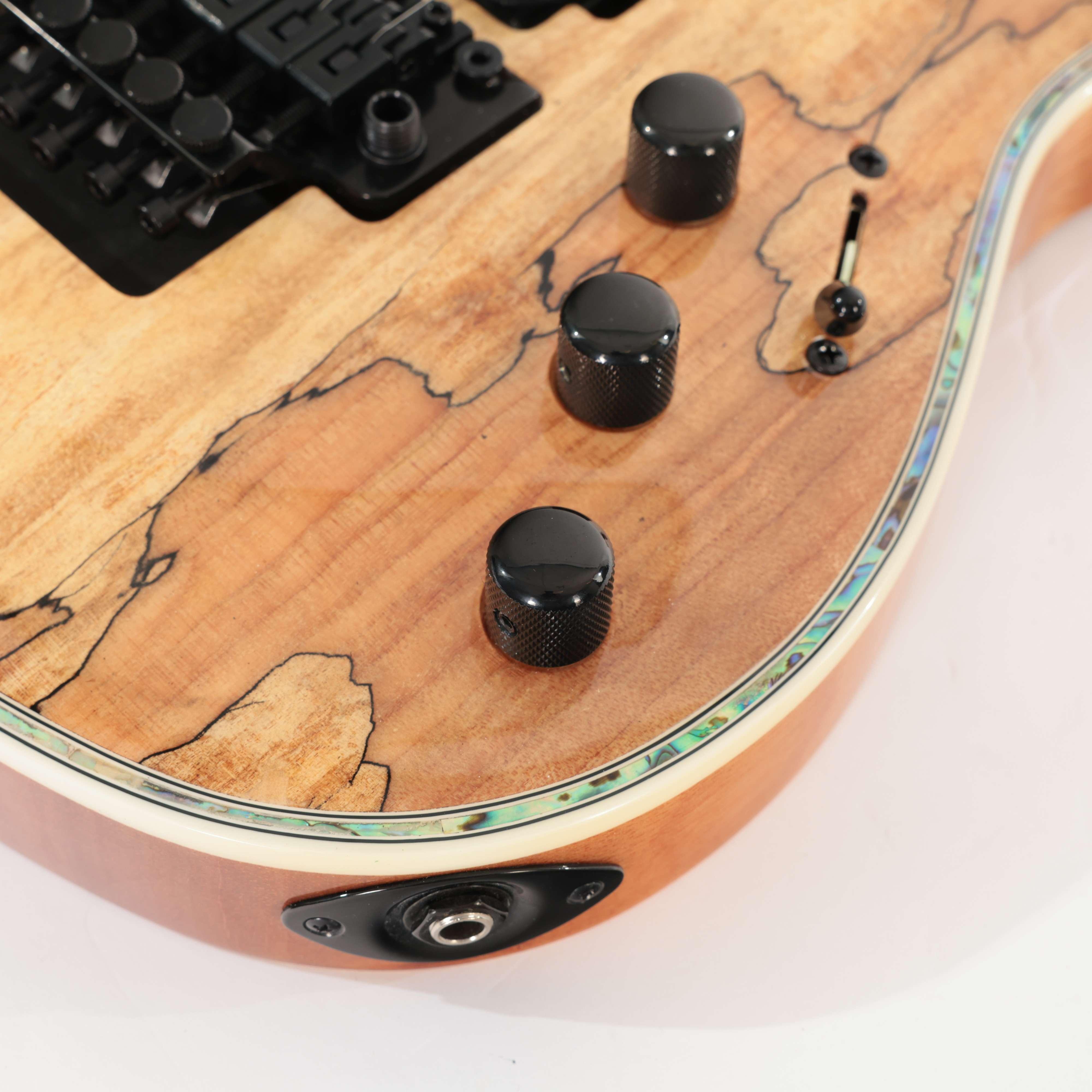 B Stock : BC Rich Prophecy Series Shredzilla Exotic Archtop Electric Guitar with Floyd Rose in Spalted Maple - 001 - B-SZA624FRS-0001 (9).jpg