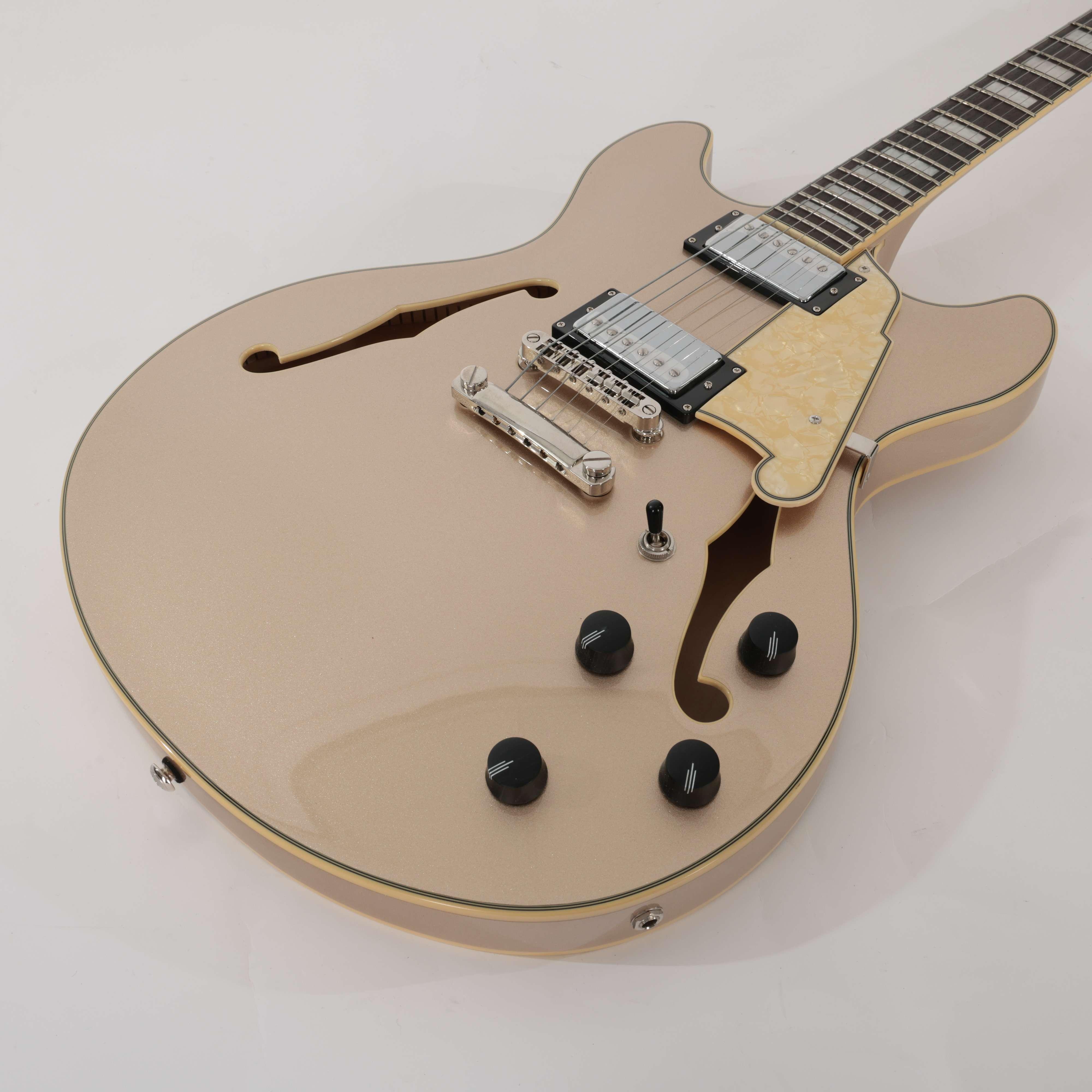 B Stock : D’Angelico Premier DC Semi-Hollow Electric Guitar in Desert Gold - 001 - B-DAPDCDGDN-0001 (8).jpg