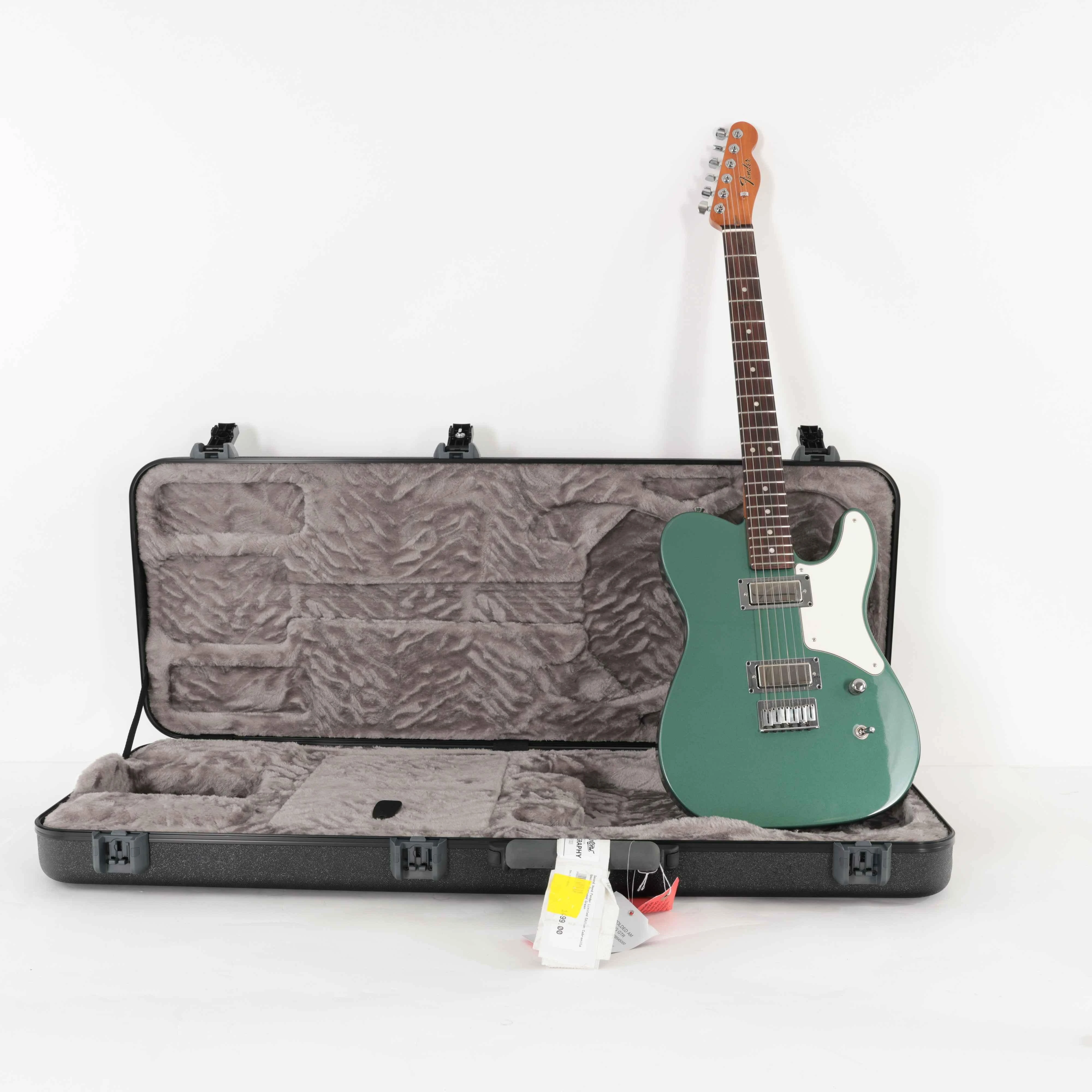 Second Hand Fender Limited Edition Cabronita Special Sherwood Green #938 - SH-197-0938 (13).jpg