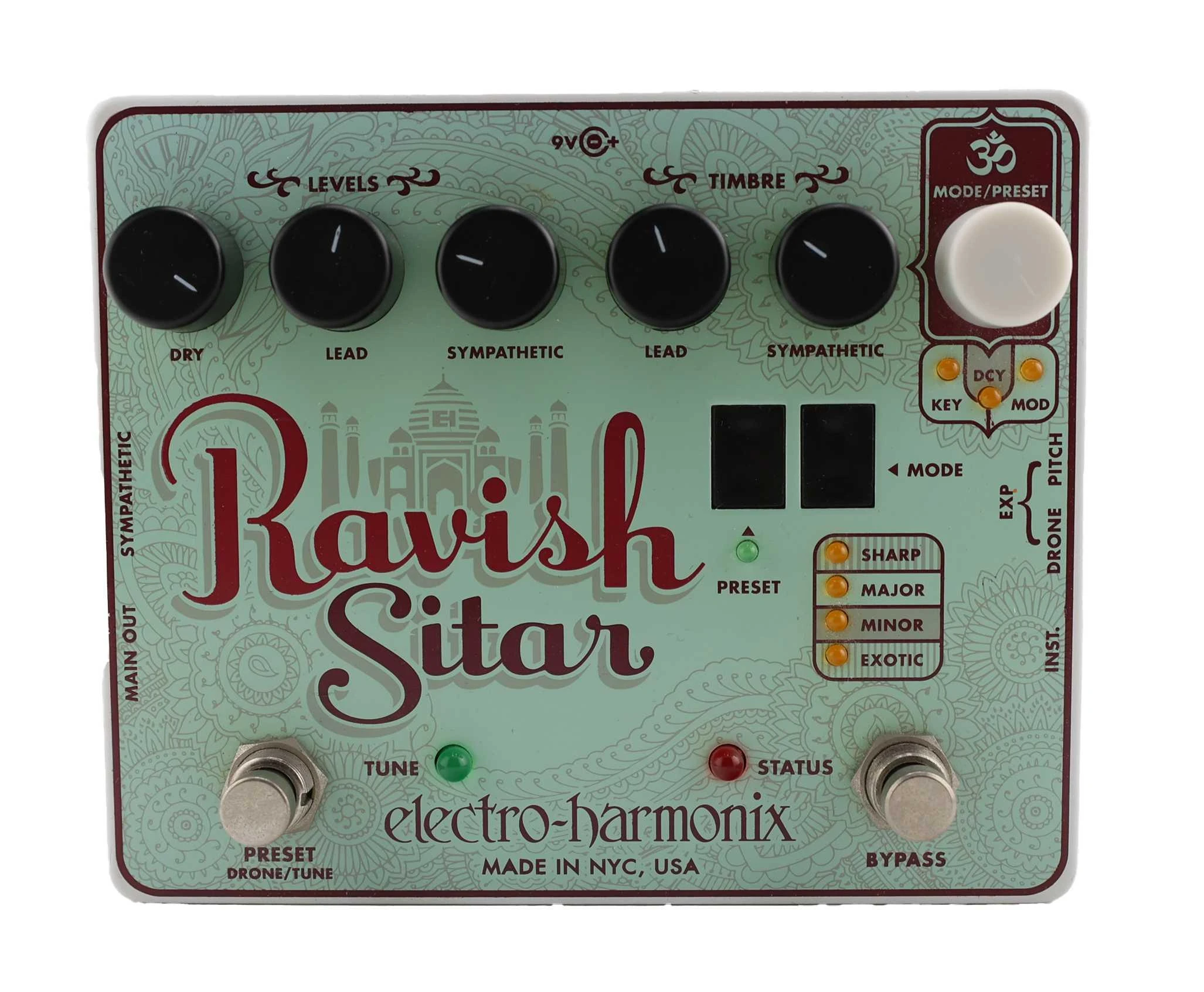 Second Hand Electro Harmonix Ravish Sitar #205 - SH-91-0205 (2).jpg
