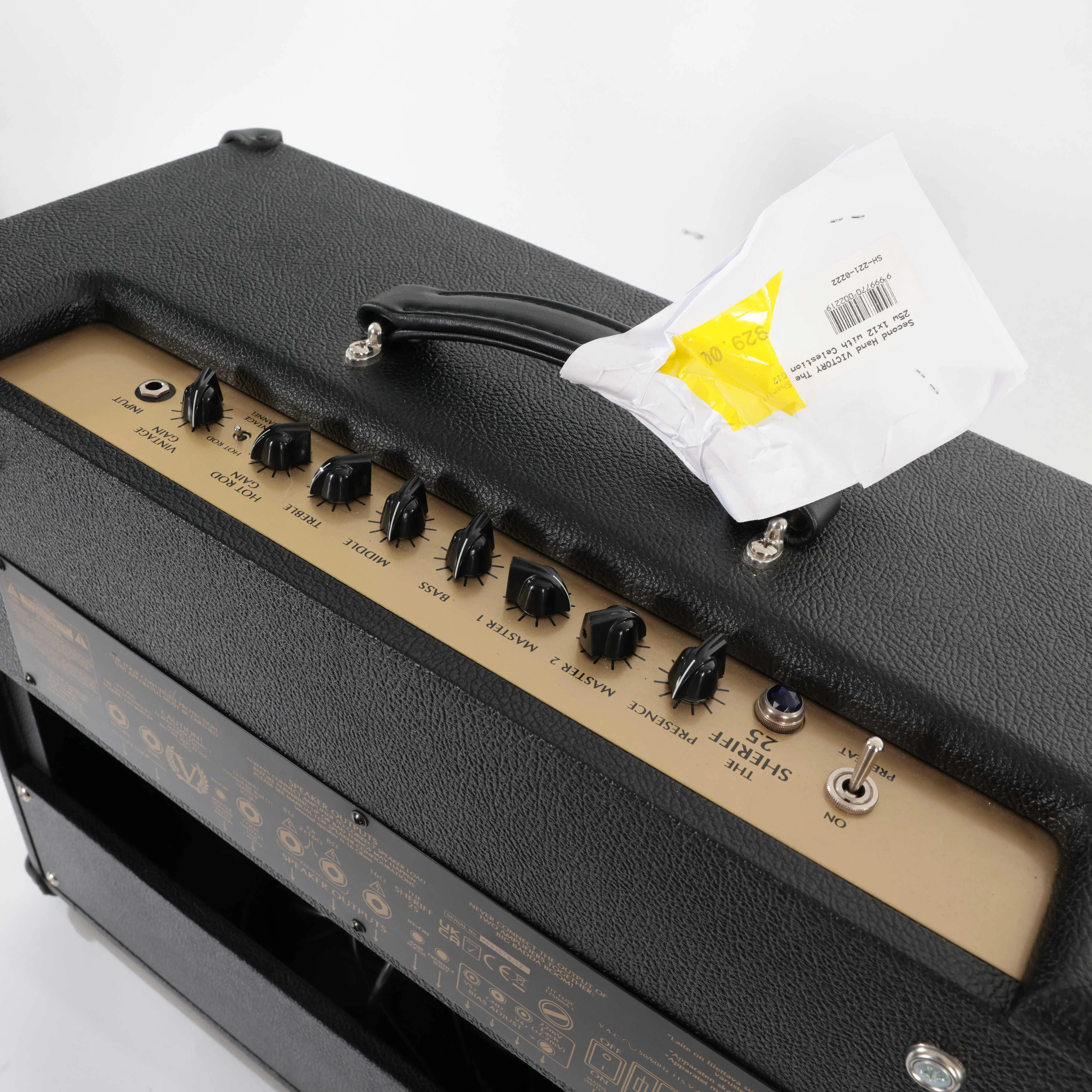 Second Hand VICTORY The Sheriff 25 Combo 25w 1x12 With Celestion G12 #222 - SH-221-0222 (6).jpg