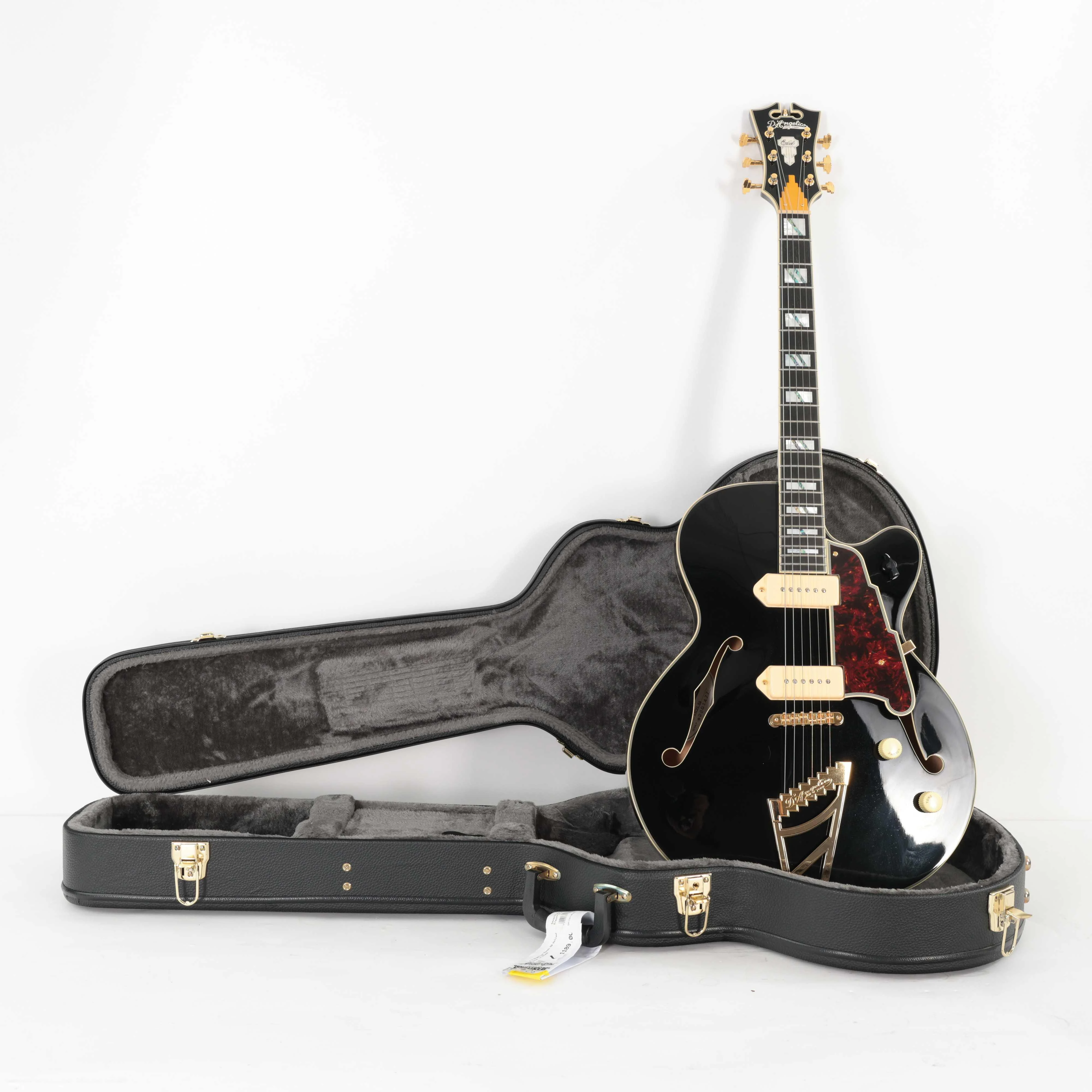 Second Hand D'Angelico Excel 59 Hollowbody Electric Guitar In Black #121 - SH-131-0121 (15).jpg