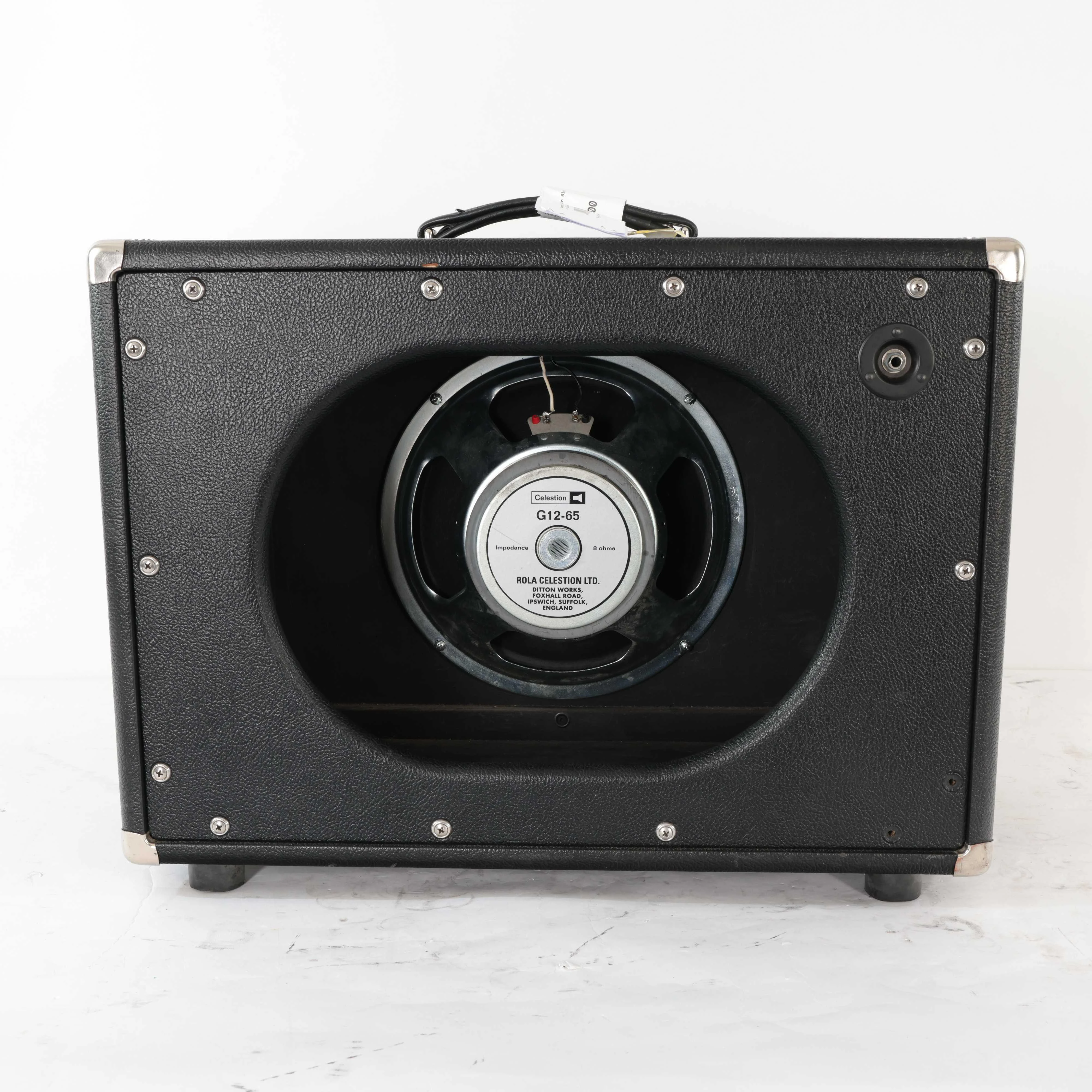 Second Hand Two Rock 1X12 Cabinet In Black With Celestion G12-65 9 Ohm #117 - SH-131-0117 (5).jpg