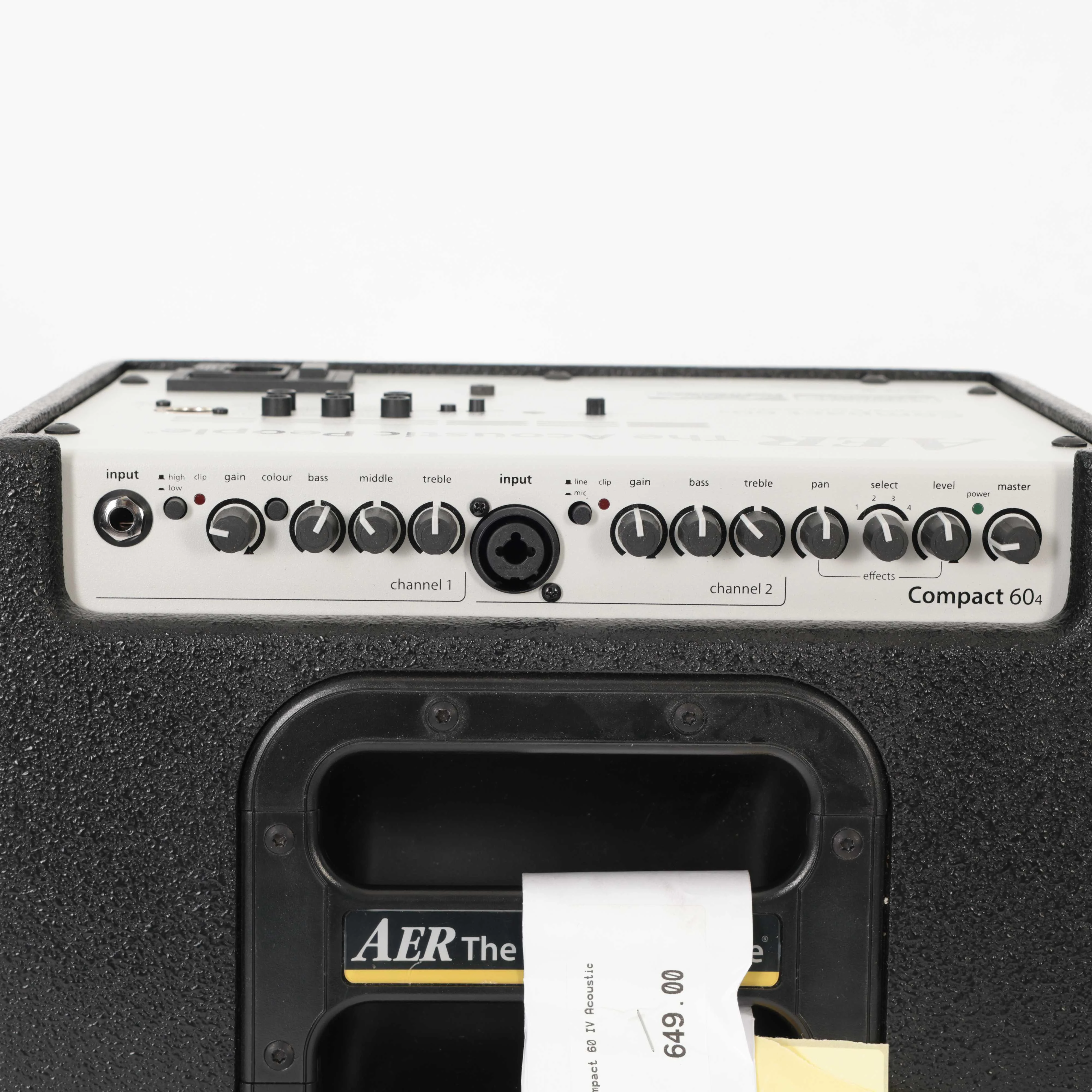 Second Hand AER Compact 60 IV Acoustic Amplifier #115 - SH-131-0115 (5).jpg