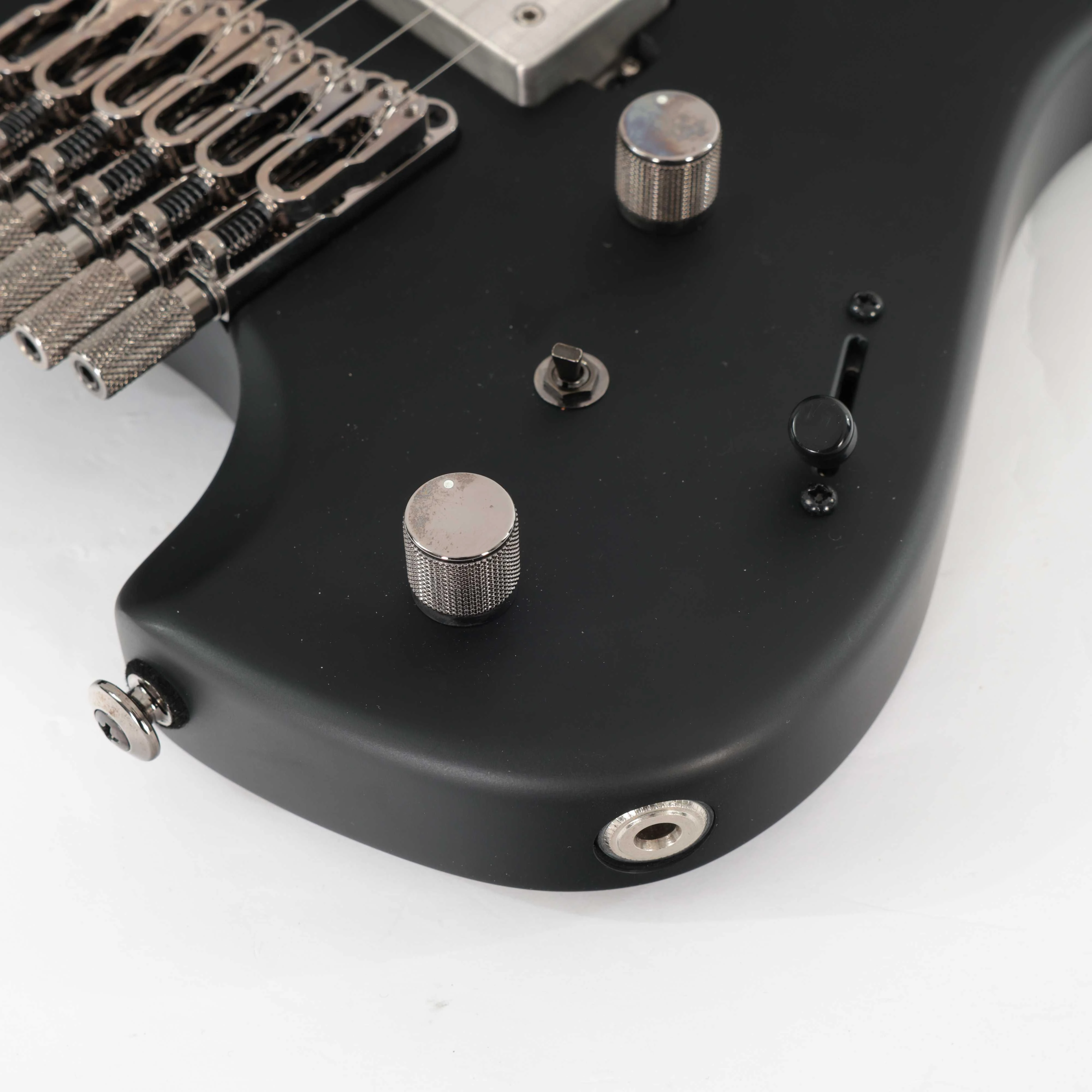 Second Hand Ibanez QX52 Headless Electric Guitar In Black Flat #209 - SH-130-1209 (8).jpg