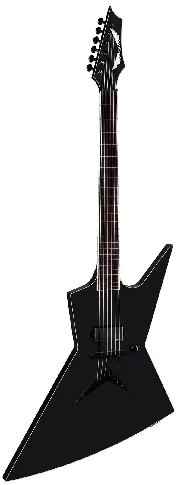 Dean Zero Select Fluence Electric Guitar in Black Satin - ZEROSELFLBKS-1-2.jpg