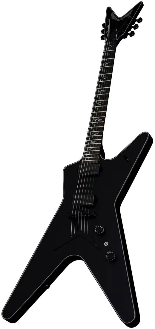 Dean ML Select Fluence Electric Guitar in Black Satin - MLSELFLBKS (5).jpg