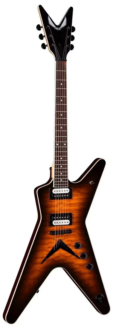 Dean MLX Electric Guitar in Quilt Maple Trans Brazilia - MLXQMTBZ (1)-2.jpg