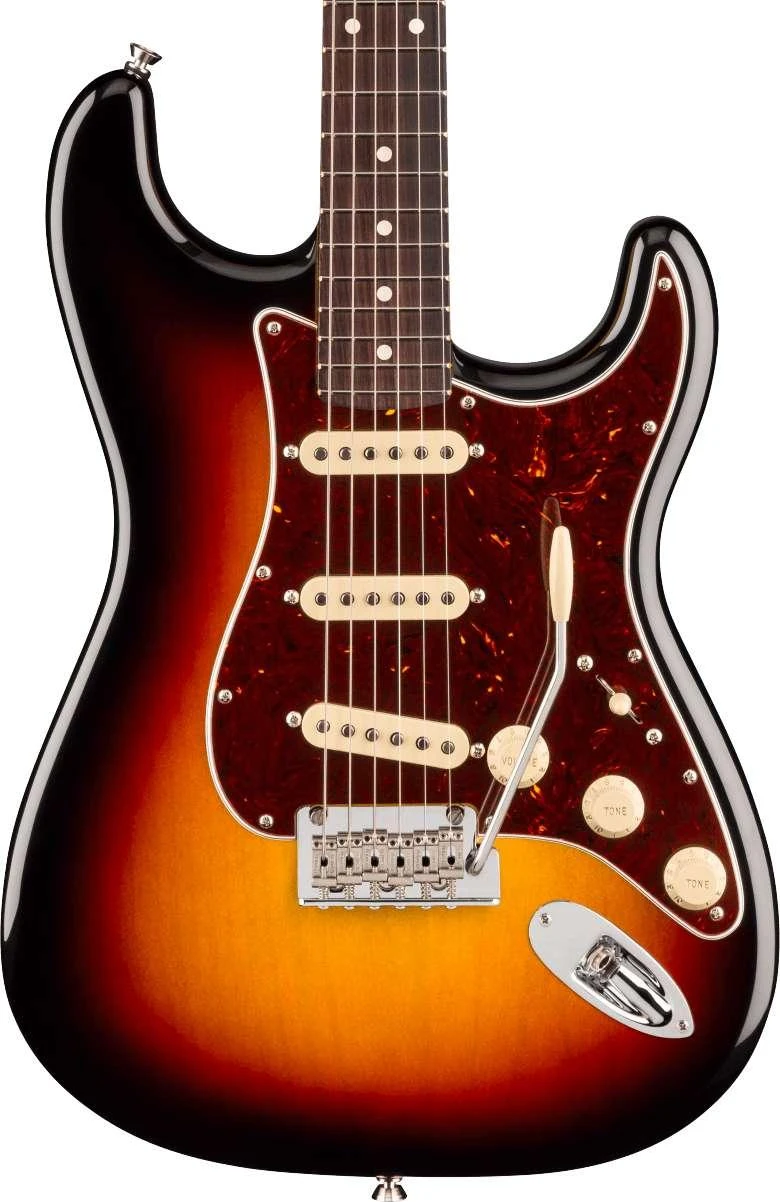 Fender American Professional Stratocaster Electric Guitar in 3-Colour Sunburst, Rosewood Fingerboard - 0111110700 (4).jpg