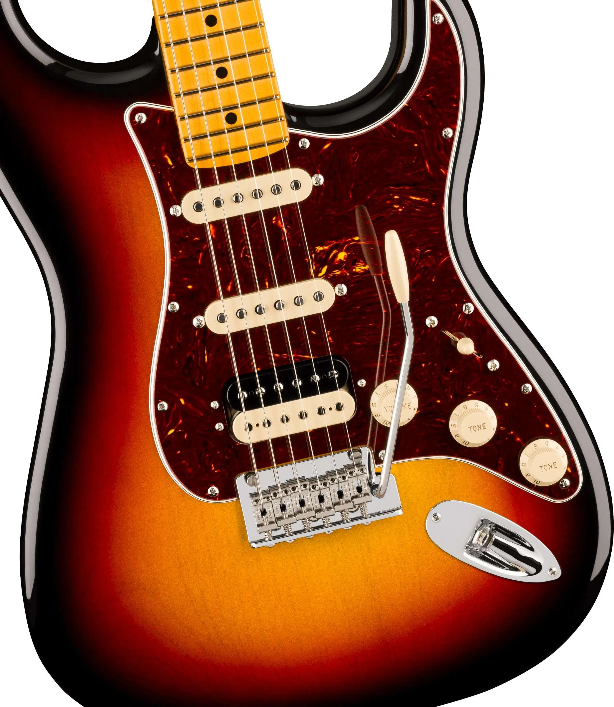 Fender American Professional Stratocaster HSS Electric Guitar in 3-Colour Sunburst, Maple Fingerboard - 0111122700 (5).jpg